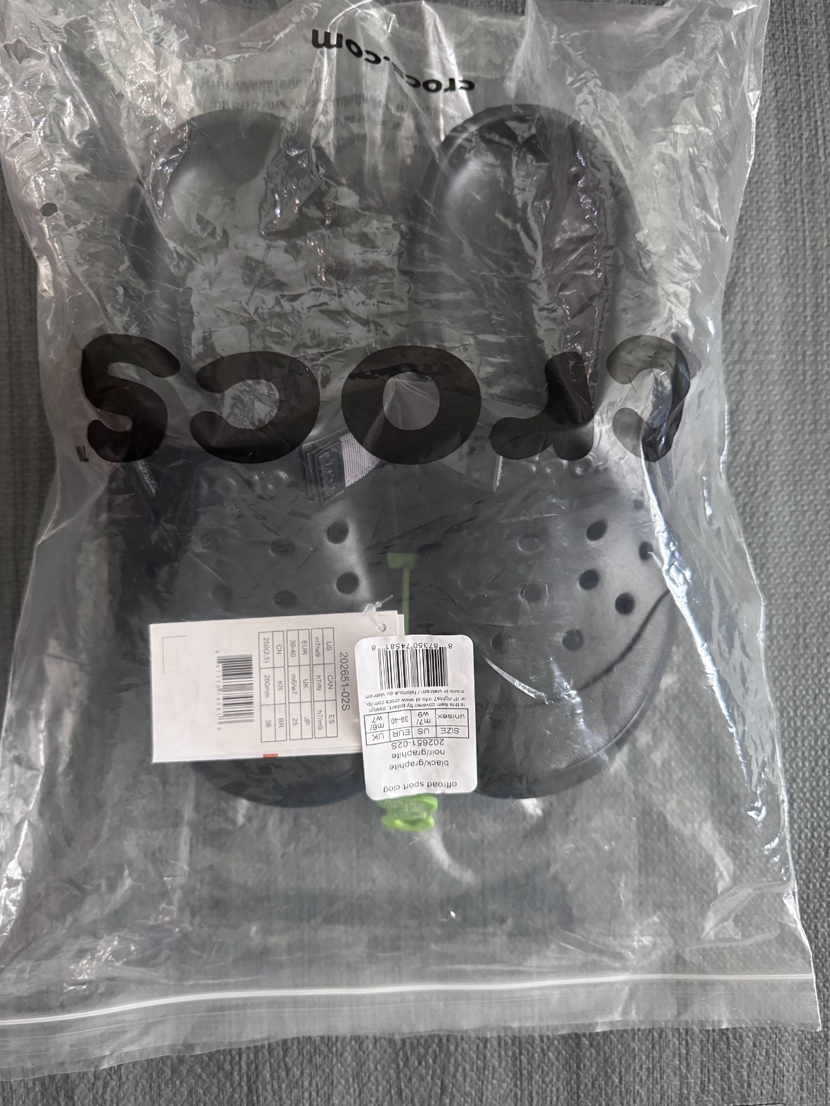 Crocs Men’s Offroad Sport Clogs Slip-on Casual Sandals – US Size 7 | Brand NEW