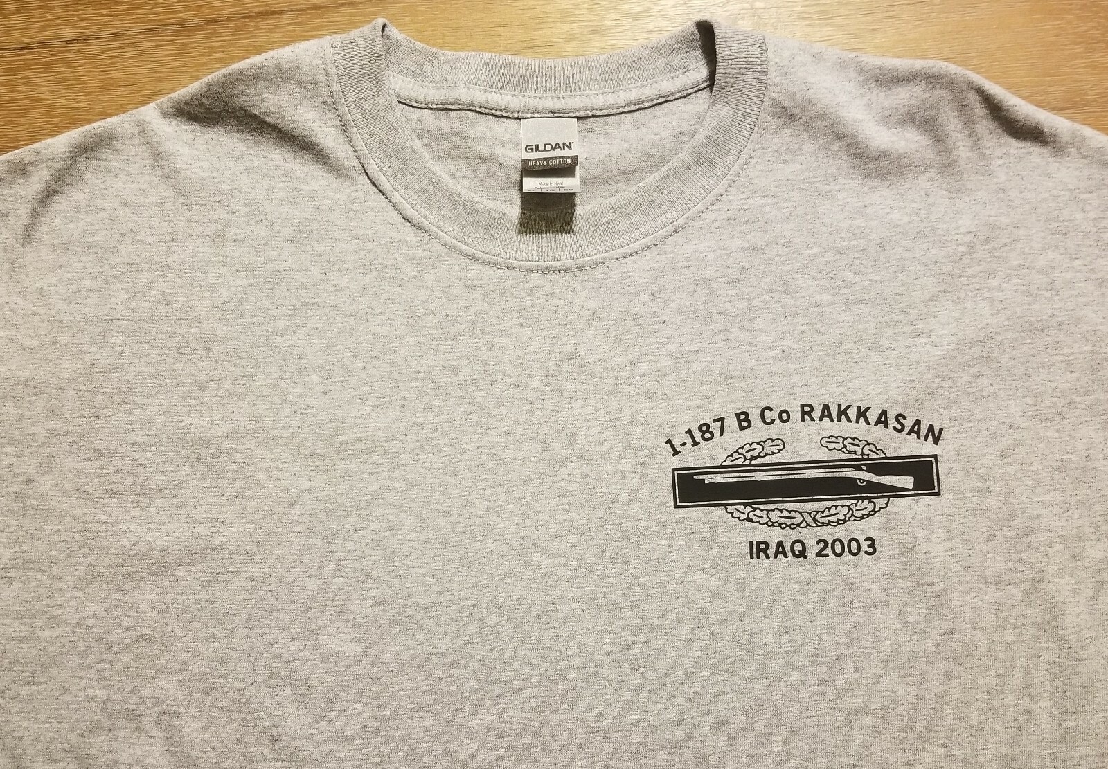 Combat Infantryman Badge Shirt, CIB Custom Performance Shirt, Infantry Shirt