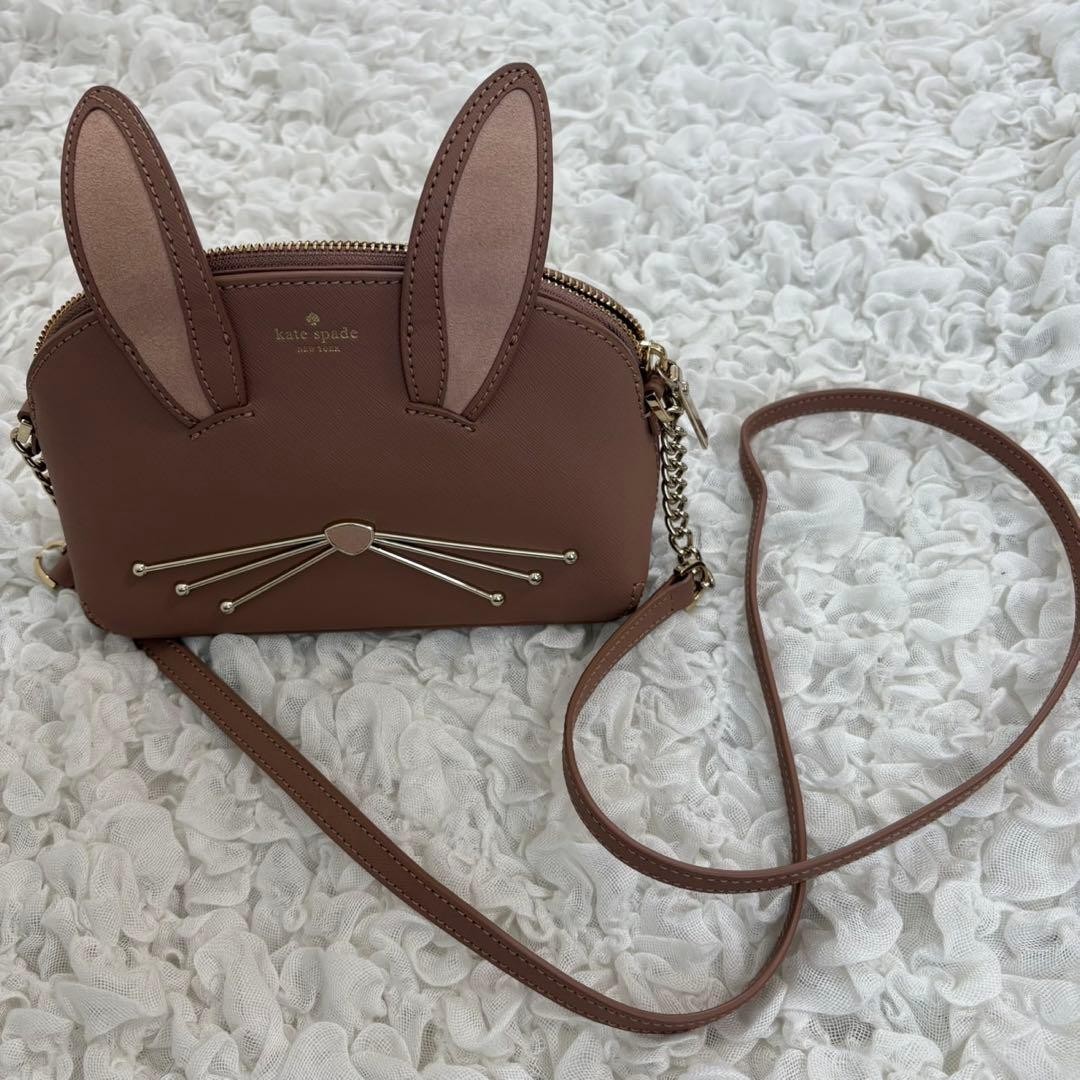 Kate Spade New York Rabbit Bunny Crossbody ShoulderBag Authentic item from Japan