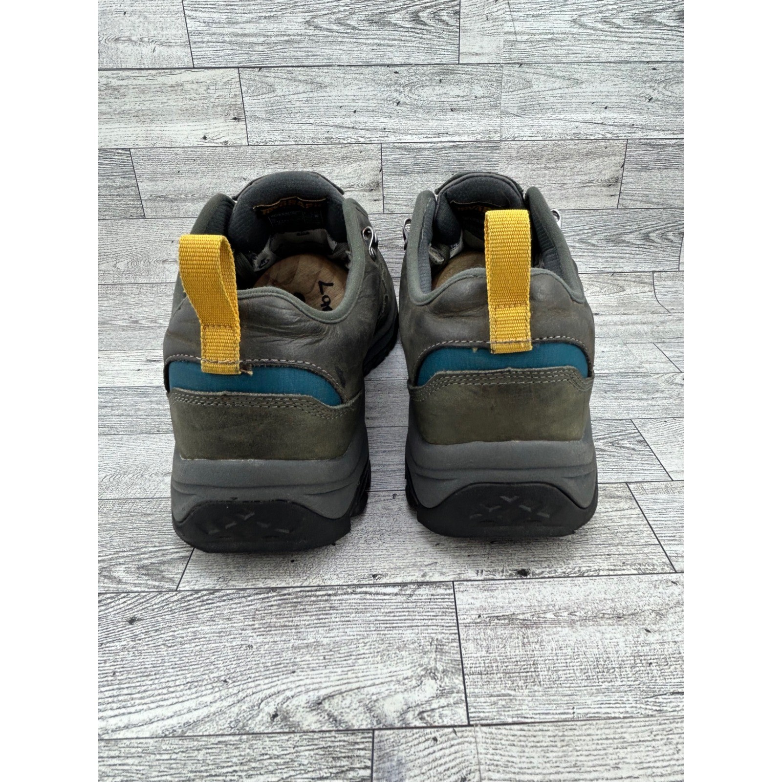 Teva Riva RP Men Waterproof Hiking Shoes Dark Olive Vibram 1123771 Size 10.5