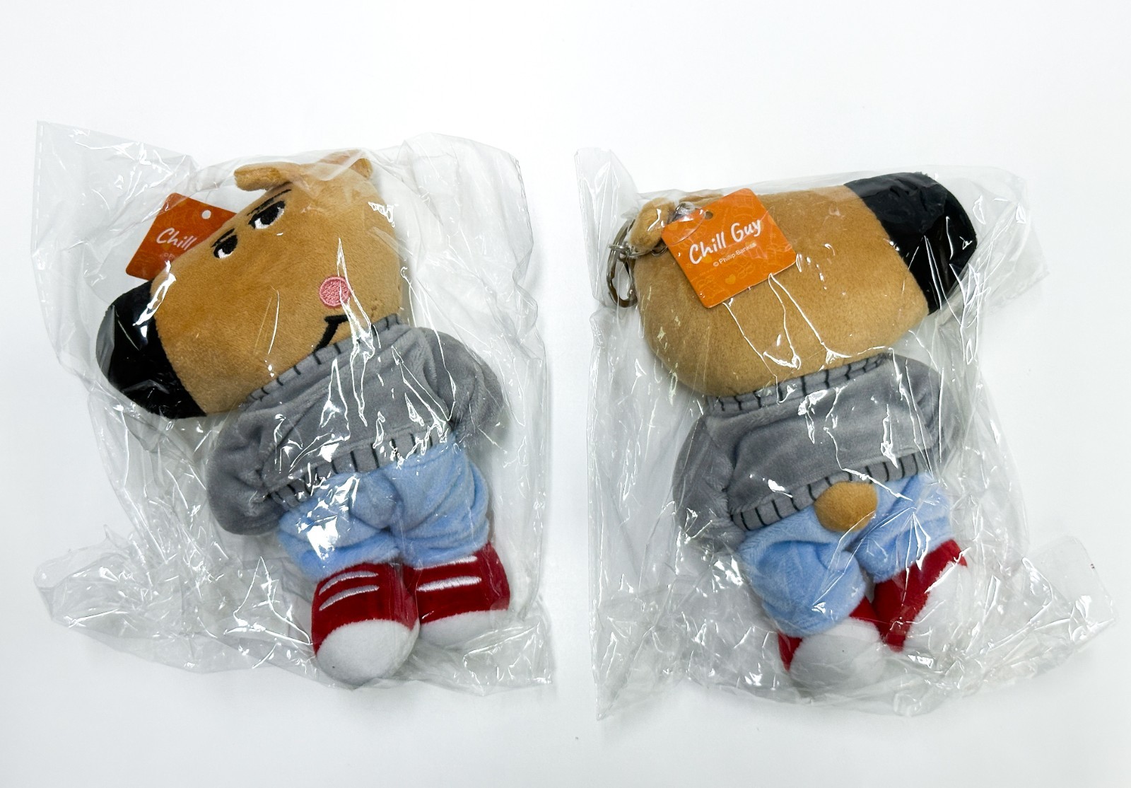 Chill Guy official licensed keychain plush 14cm brand new in packaging