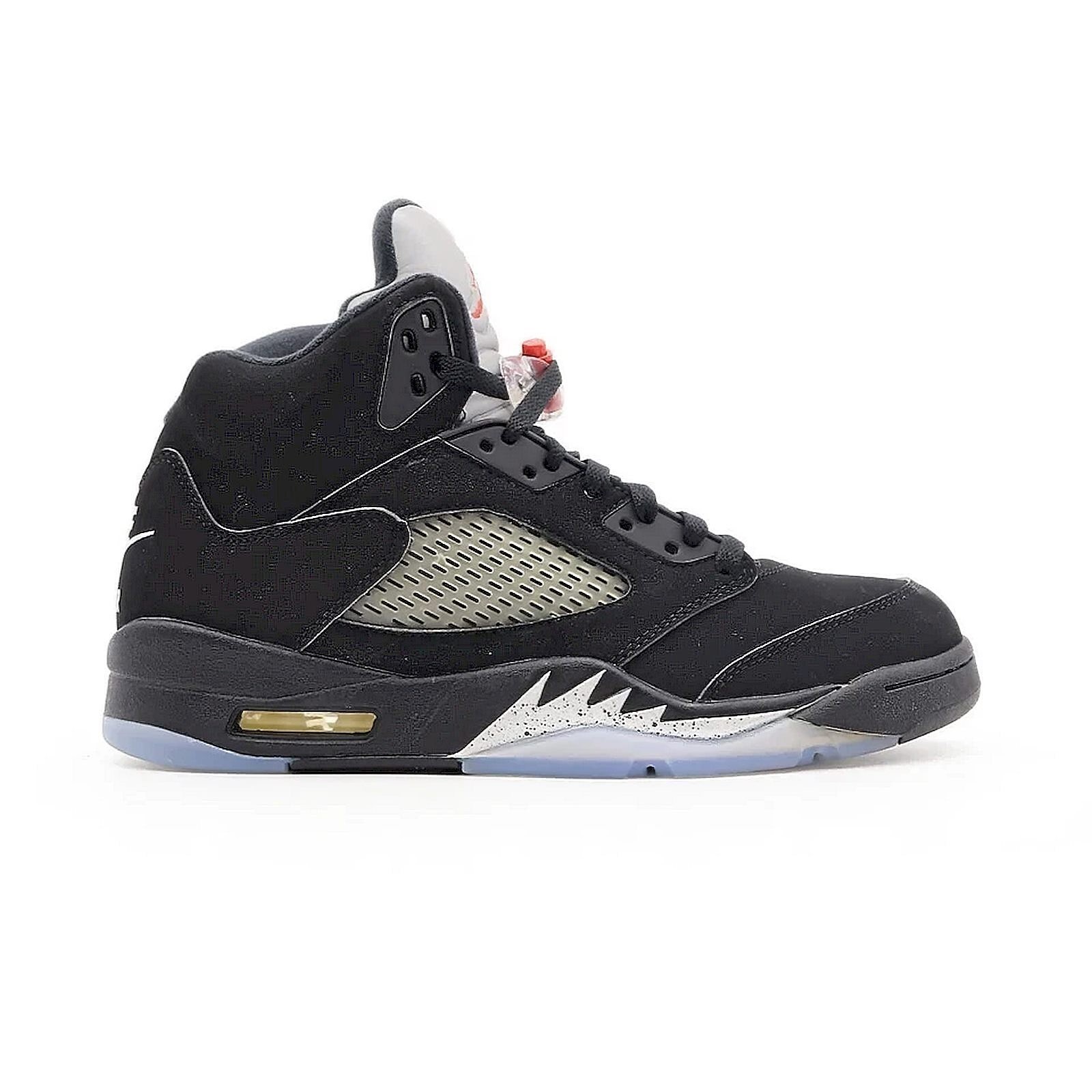 Nike Air Jordan 5 Black Infrared Red Jumpman Mesh Panel Vintage Athletic Trainer