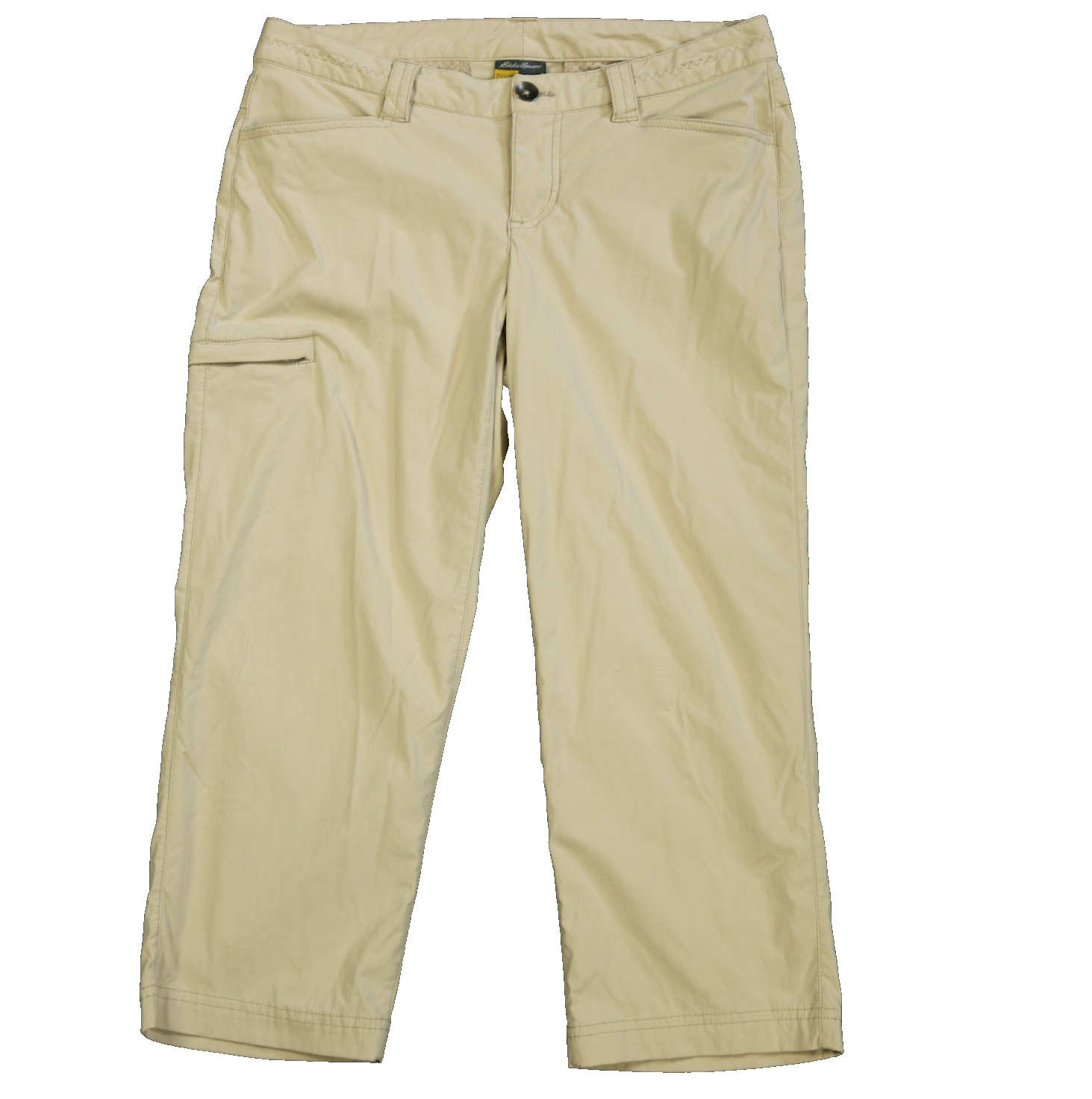 Eddie Bauer Travex Performance Short Low Rise Below-Knee Stretch Beige 2 30×20.5