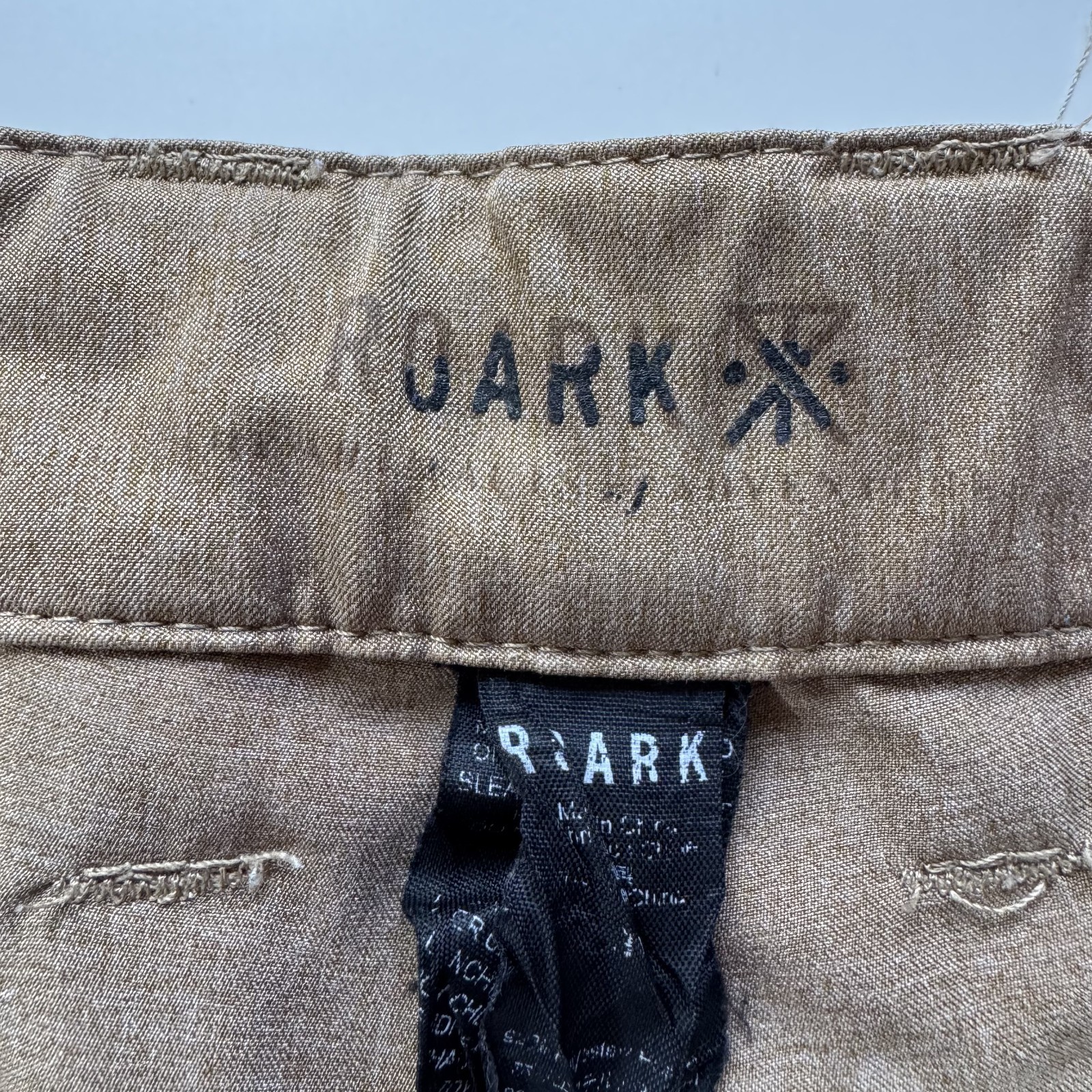 ROARK Hybrid 8″ Short Mens 40 Tan Lightweight Drawstring Outdoor Beach Casual