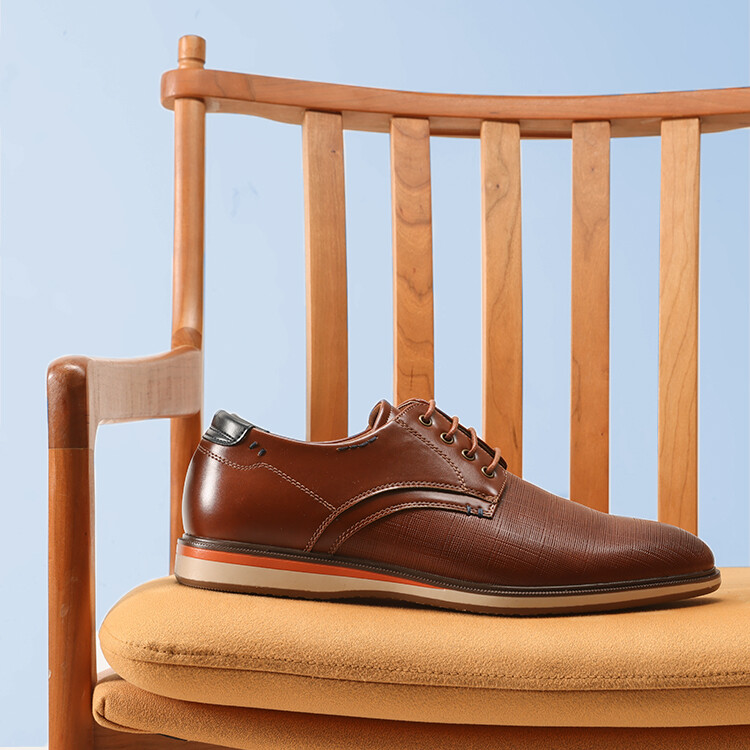 Men’s Casual Dress Shoes Comfortable Business Work Breathable Formal Shoes