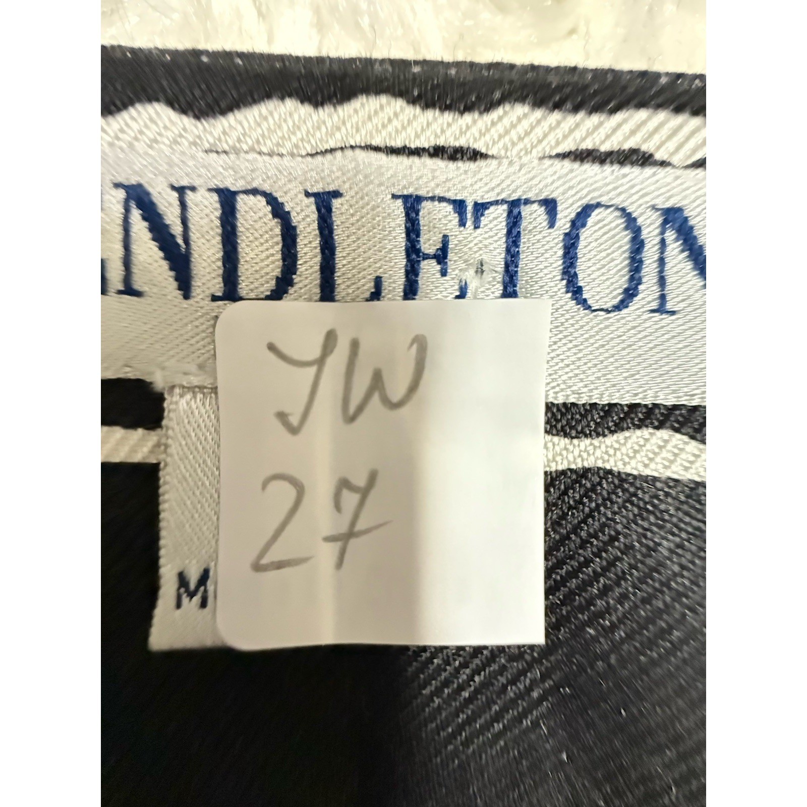 Pendleton Petite Silk Blazer Jacket Black White Grid Geometric 3/4 Sleeve Size 4