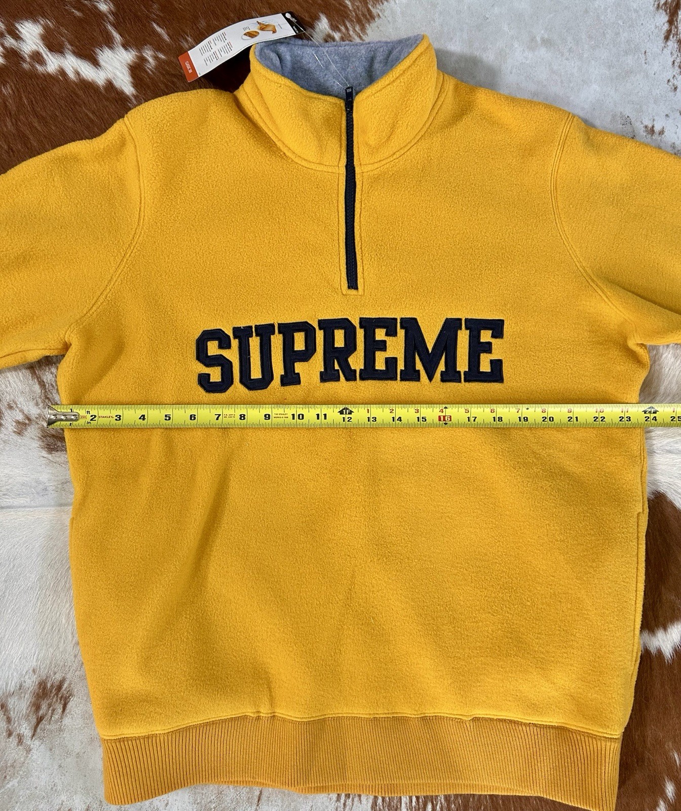 Brand New (with tags) Supreme Polartec 1/4 Zip Fleece Pullover, FW2011