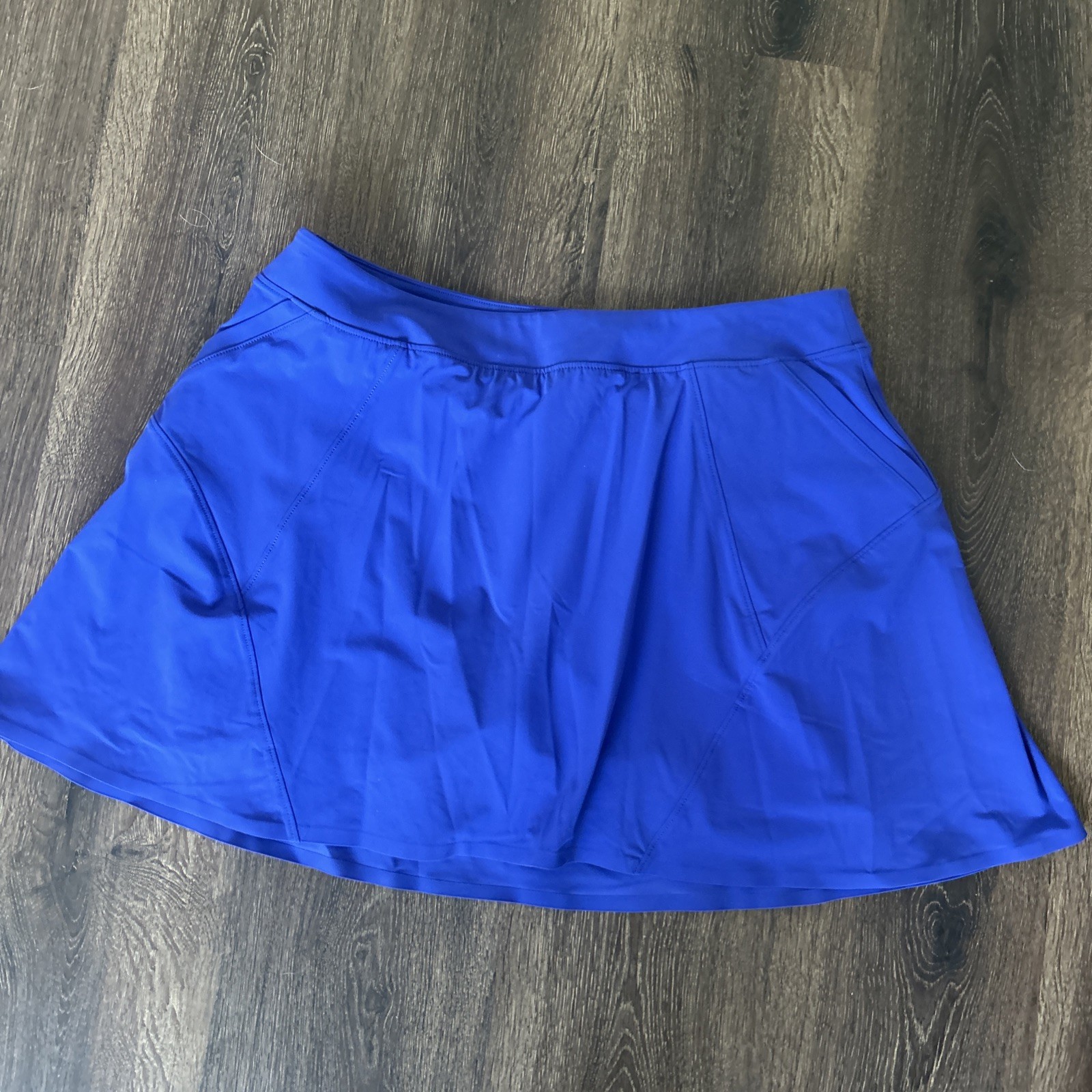 Peter Millar Golf Solid Skort Women Size Medium Blue Sun SPF 50 NEW TAGS $140
