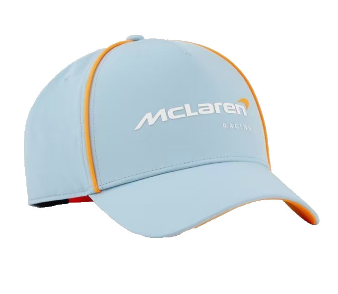 McLaren F1 Racing Team 2026 Sky Blue Drivers/Baseball Cap. Factory 2nd.