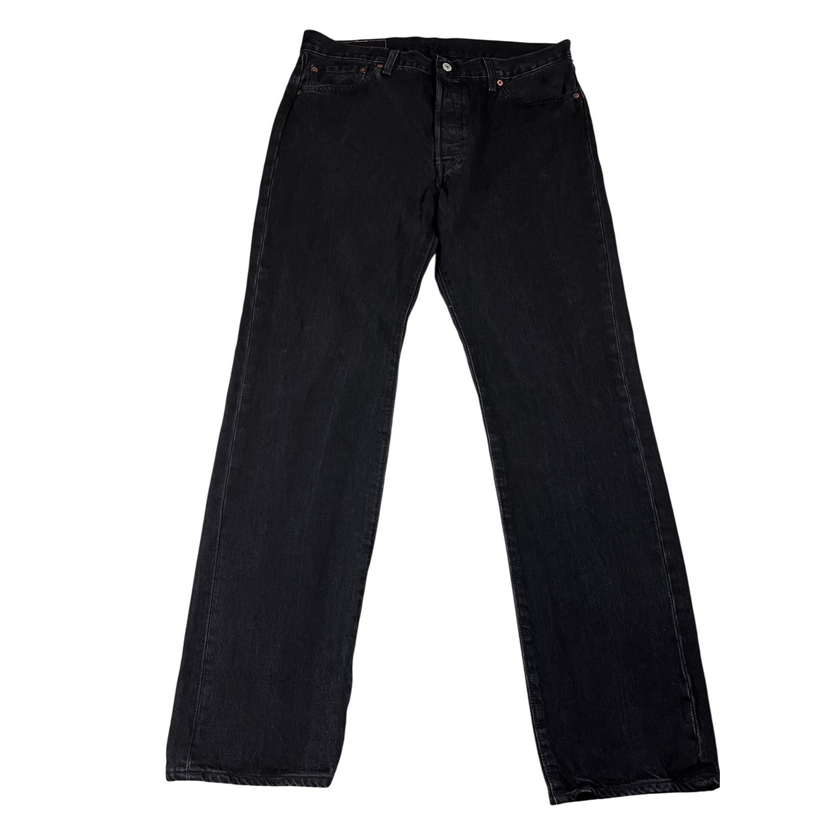 Denim Tears Levi’s 501 DT Mens Black Straight Leg Jeans 36×34 Button Fly New