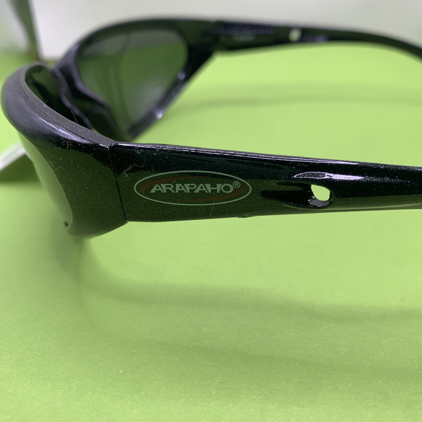 New Arapaho Polarized Sunglasses Fishing Outdoors Black Frame Spring Hinge