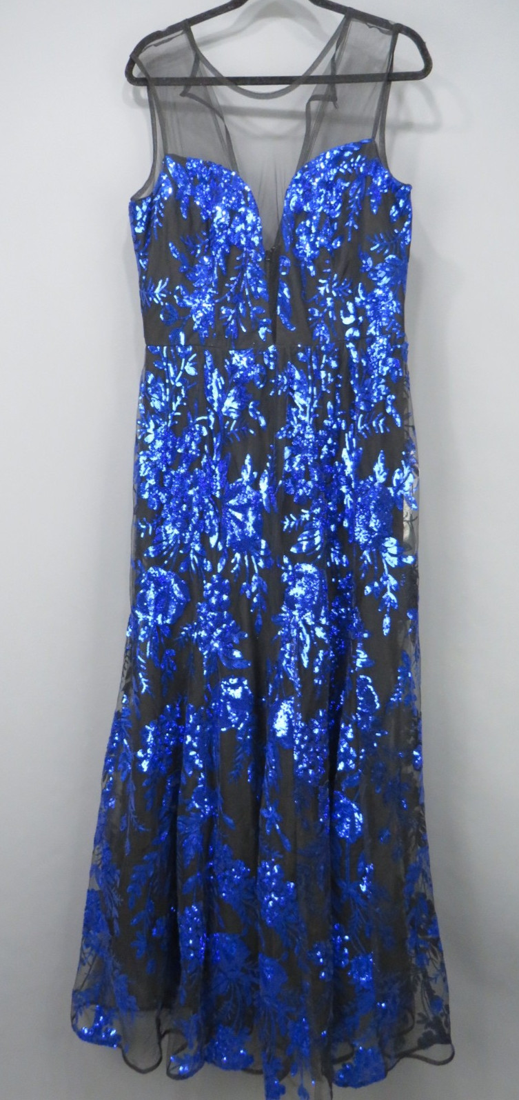 Dress the Population Eleanor Strapless Sequin Gown MSRP $488