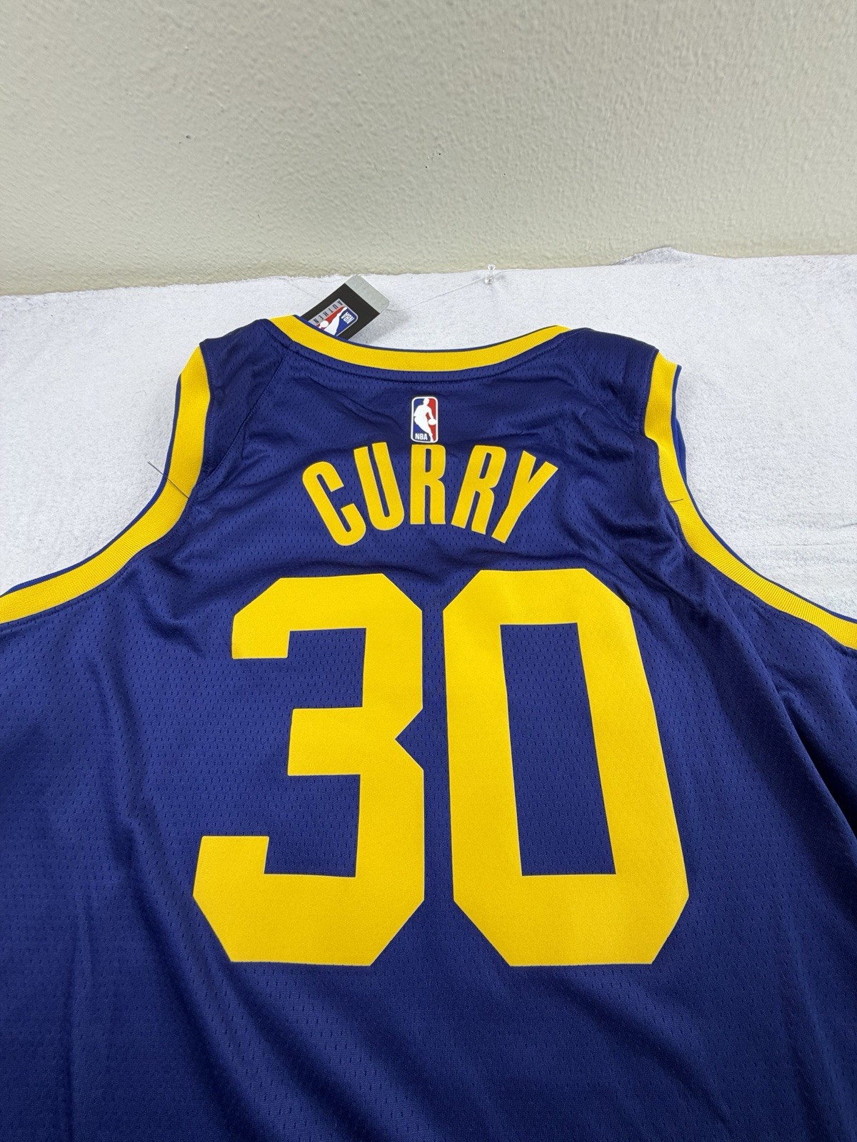 Nike NBA Statement Jersey Golden State Warriors Stephen Curry #30 Sz 52 XL $120