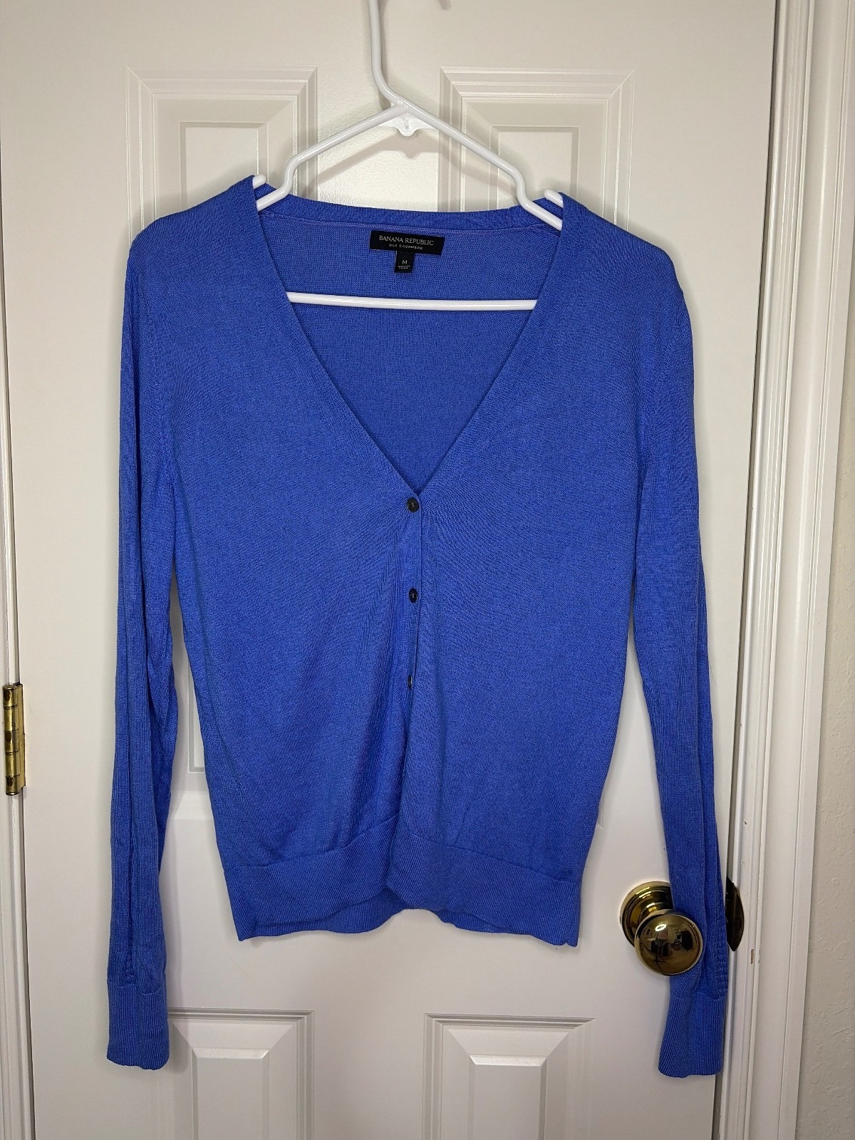 Banana Republic Silk Cashmere Cardigan size medium