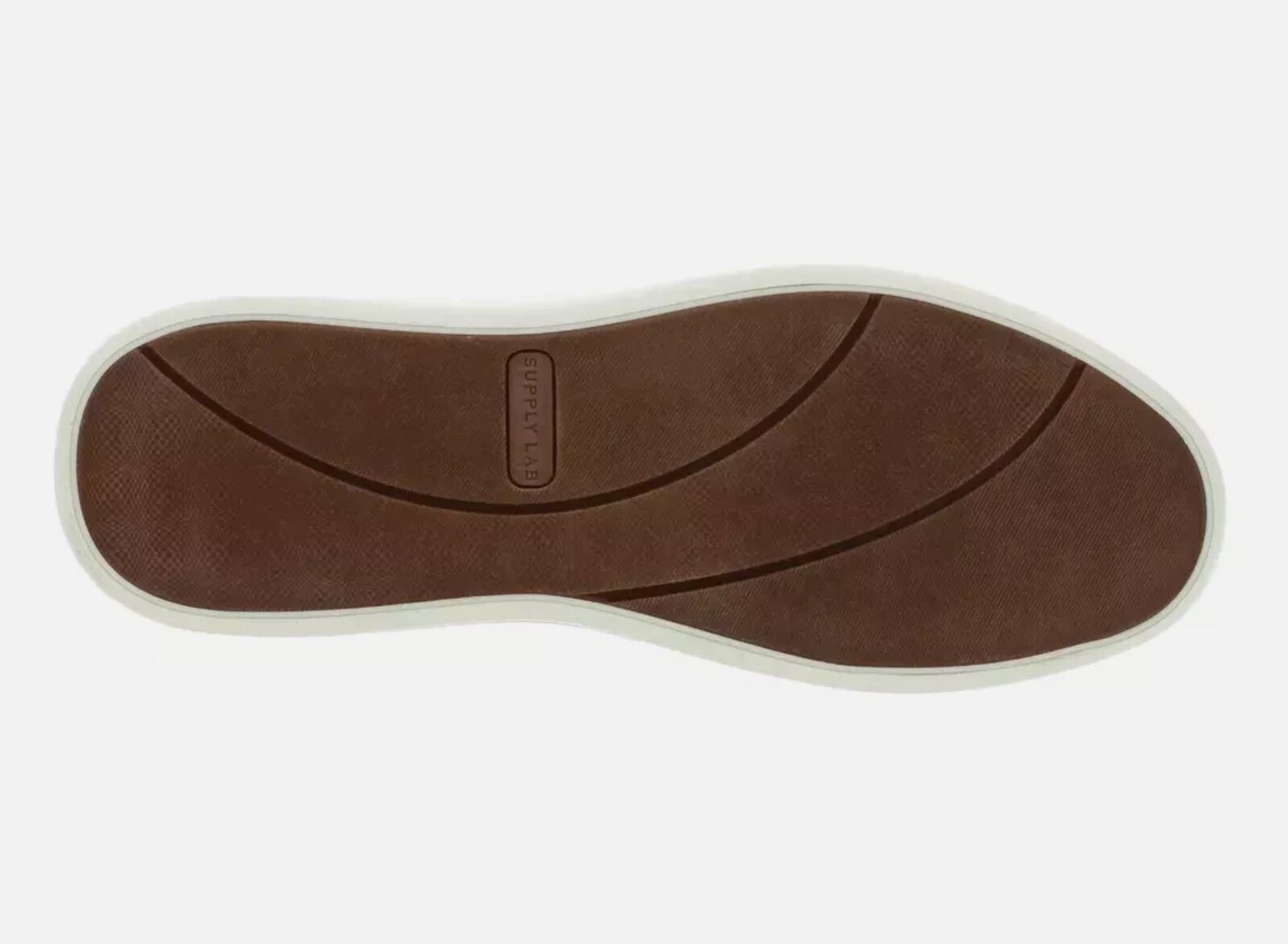 SUPPLY LAB Men’s Whatley Memory Foam Footbed Lace-Up Brown Sneaker Size US 11