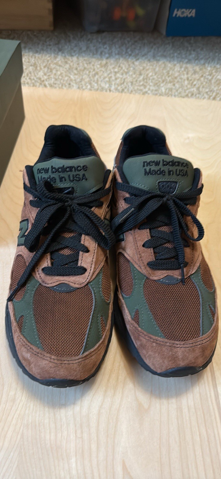 New Balance Aimé Leon Dore x 993 Made in USA Beef & Broccoli Suede MR993ALD