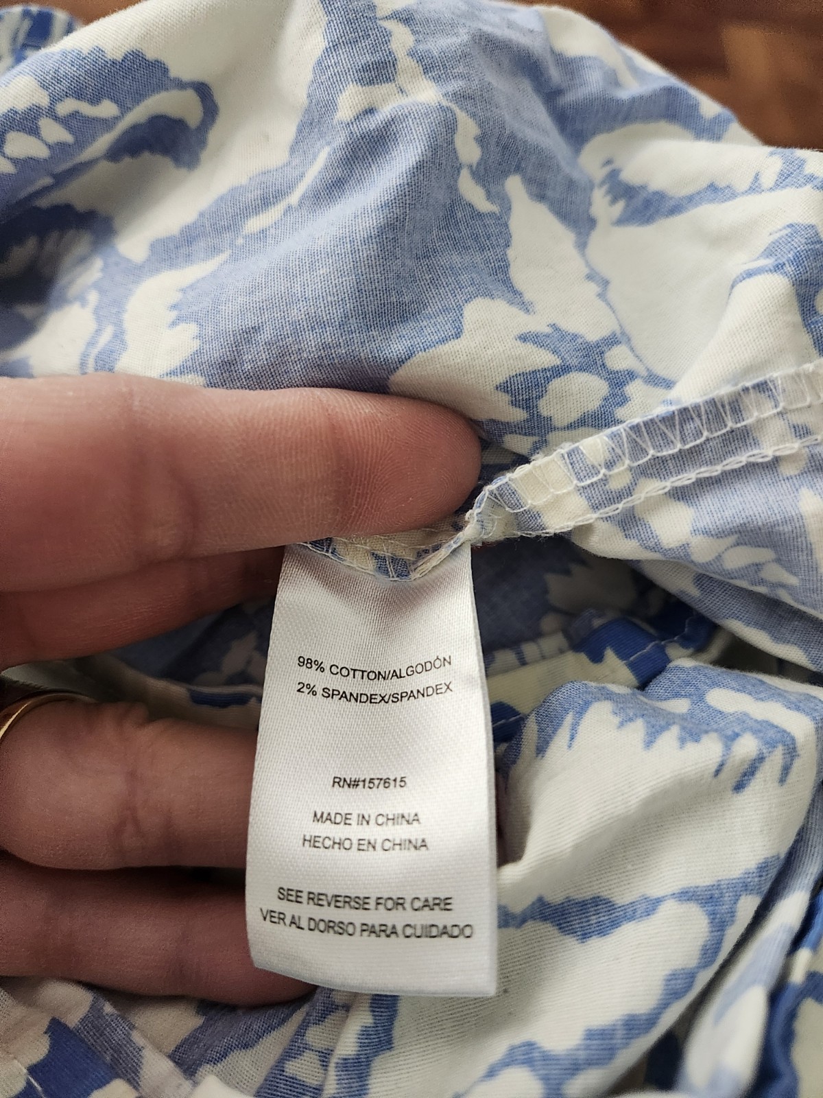 Tahari Arthur S. Levine Blue and White Floral Sleeveless Tiered Maxi Dress
