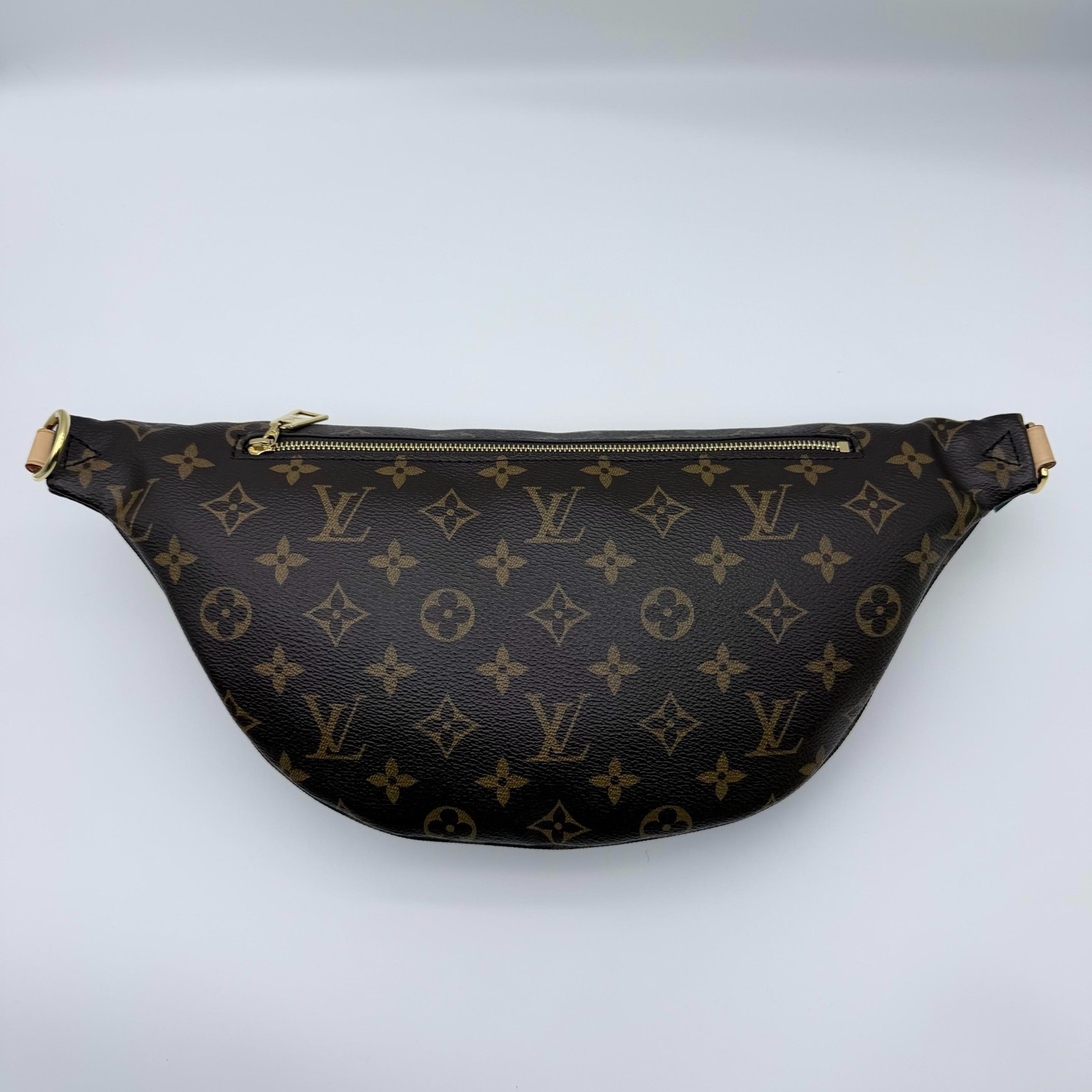 Louis Vuitton High Rise Detachable Strap Coated Canvas Waist Bag Womens M46784