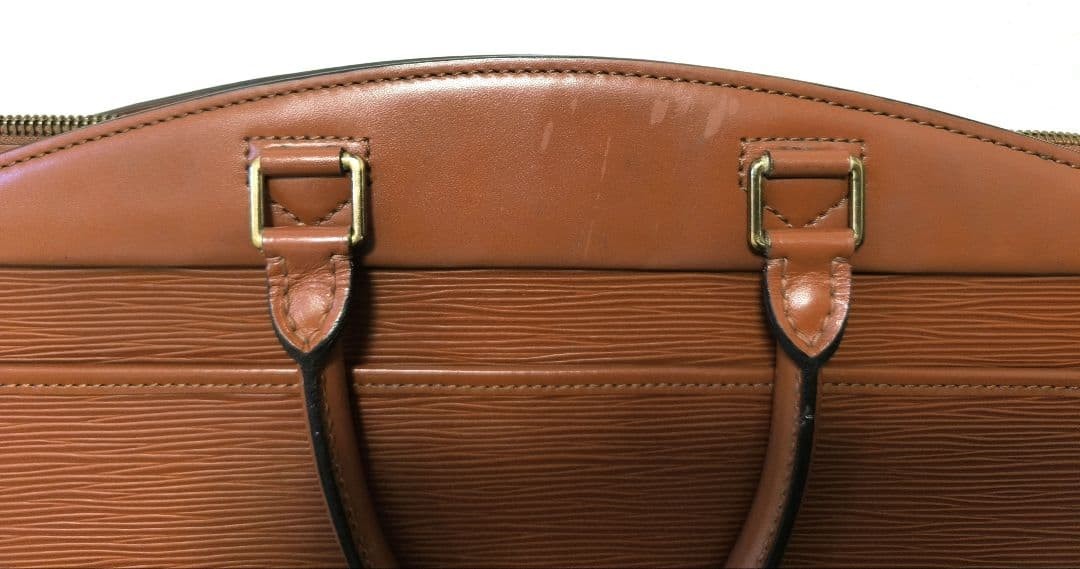 Louis Vuitton Epi Riviera M48183 Leather Brown Handbag
