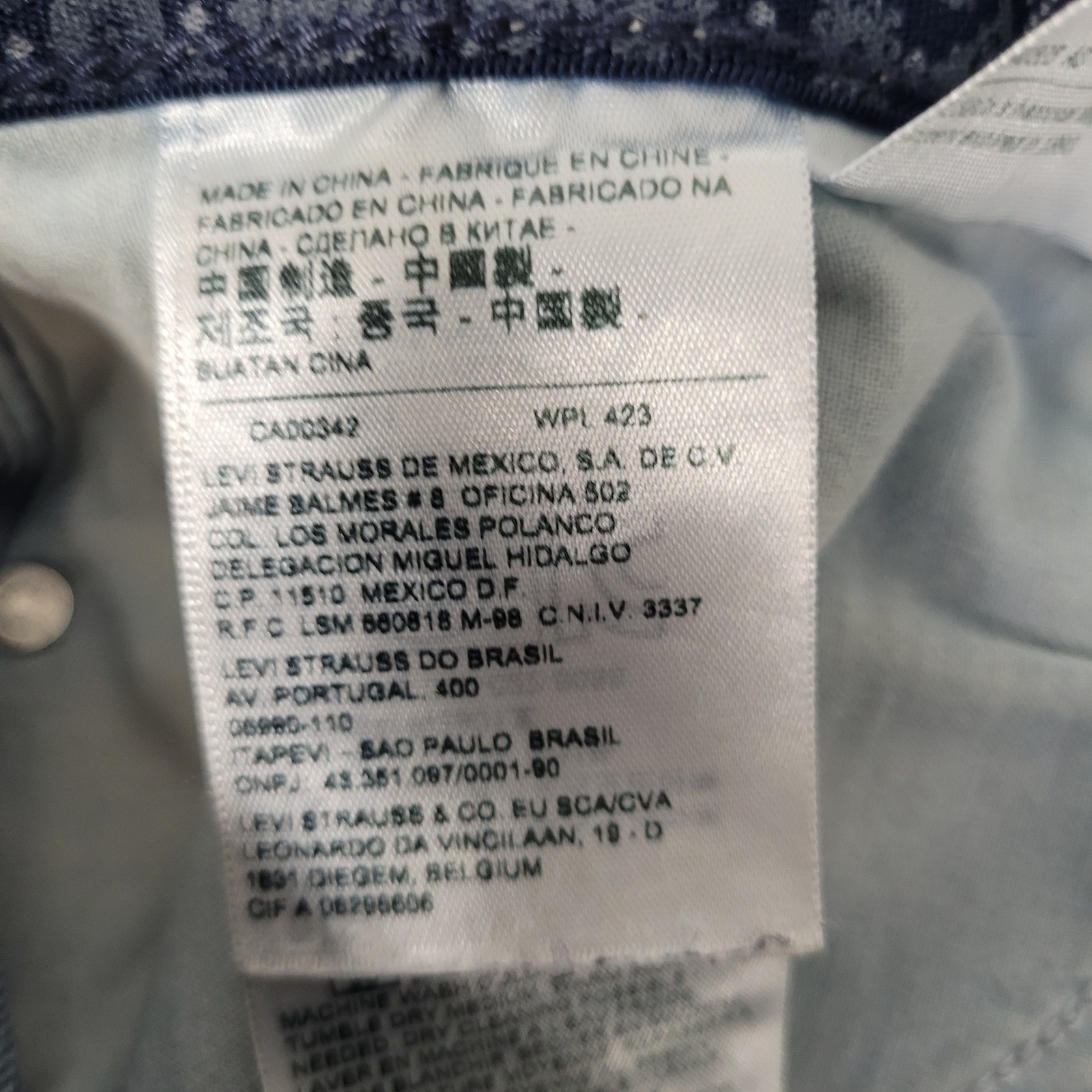 Levi’s 525 Jeans Women’s 12 31×28* Blue Perfect Waist Straight Fit Stretch Denim