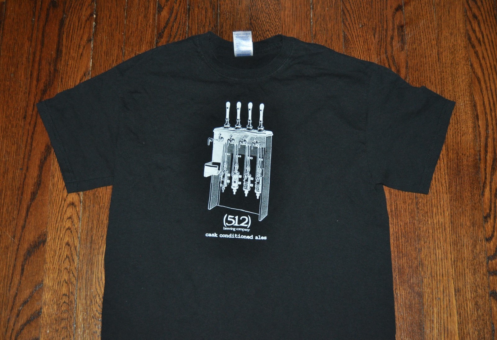 t-shirt medium 512 brewing company austin texas beer 20 inches pit to pit