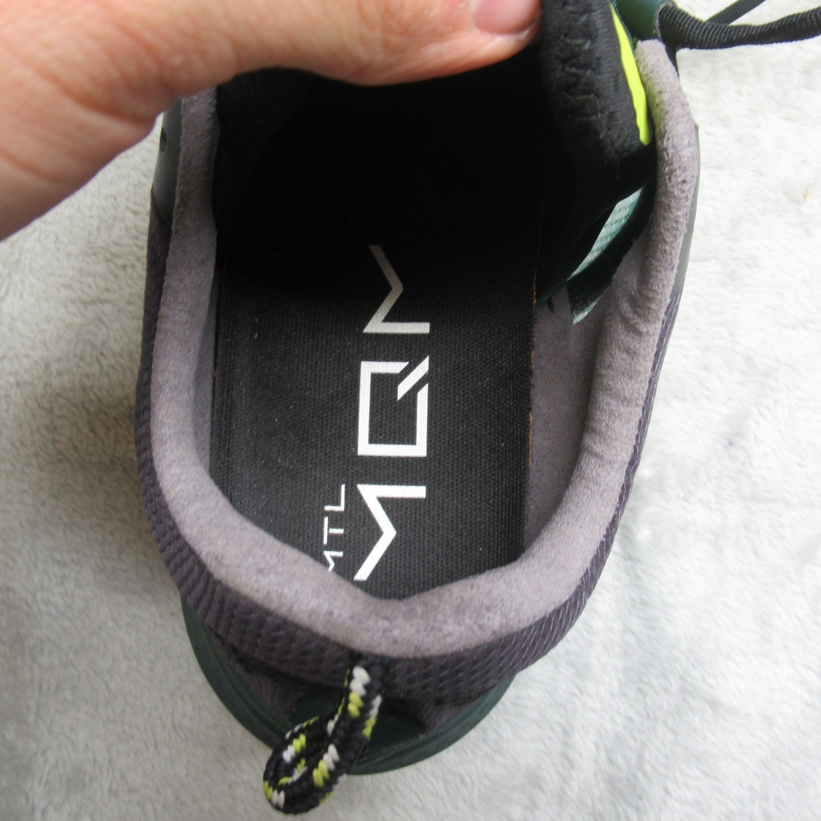 Merrell Womens Trail Running Shoes 10 Green MTL MQM Lightweight Waterproof Hike