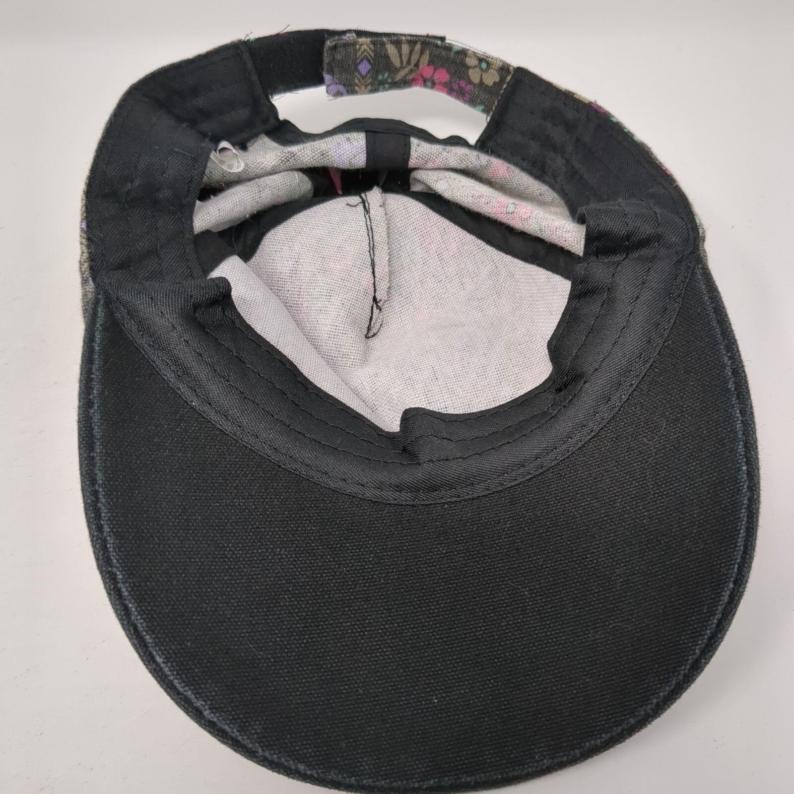 Unbranded Strapback Hat Multicolor One Size Adjustable Bohemian Floral 6 Panel