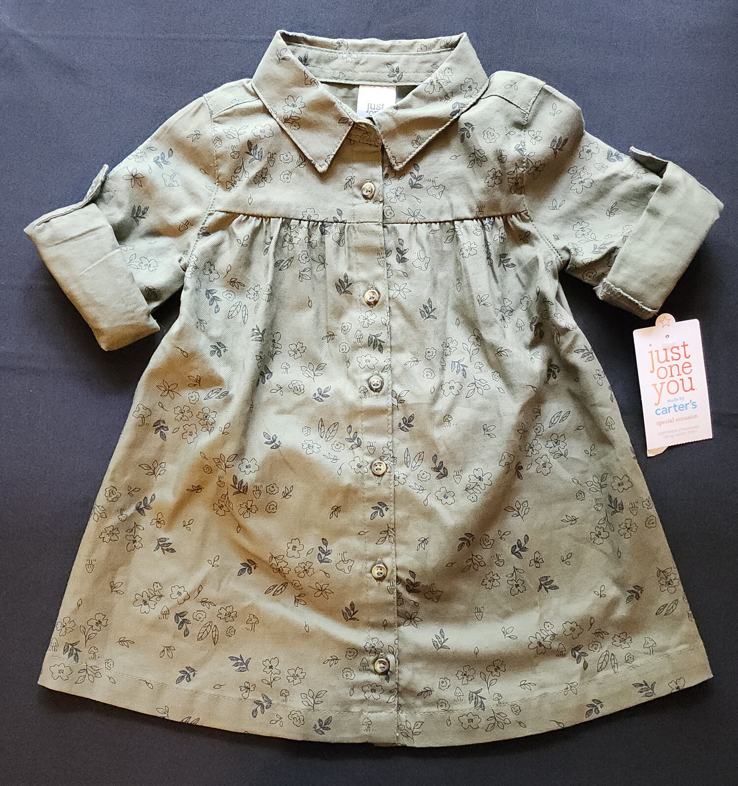Carter’s “Just One You” Dress and Panty Set 3 Body Suits Size 9 Months Girls NEW