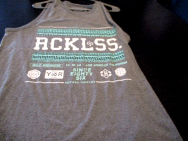 Y & R YOUNG & RESTLESS TANK TOP WITH CHASING DREAMS ON FRONT, UNISEX SZ L