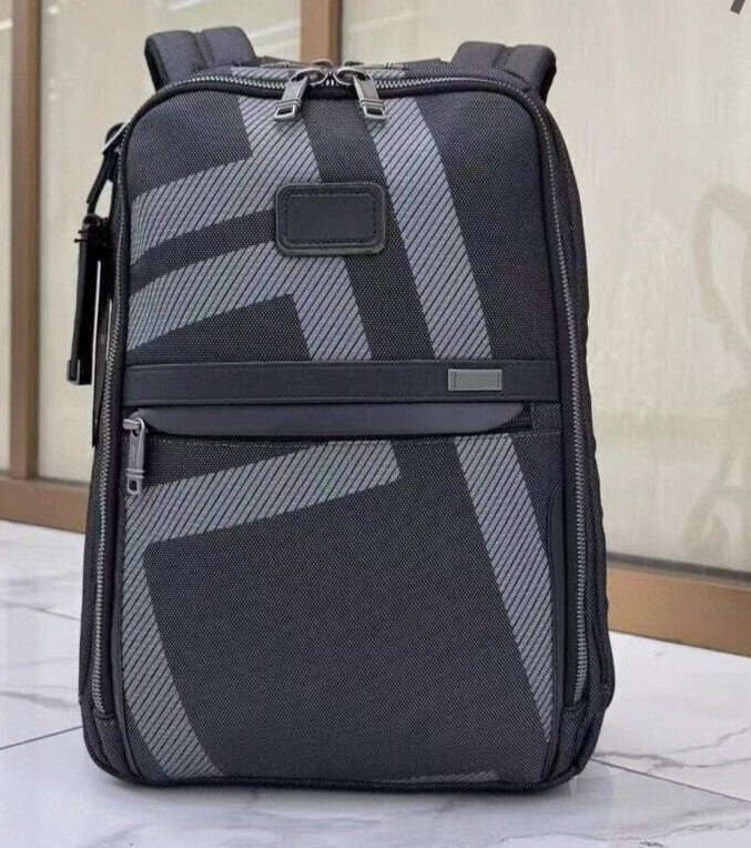 Tumi Alpha 3 Backpack Slim solutions Business Sports Nylon Black / line Outlet