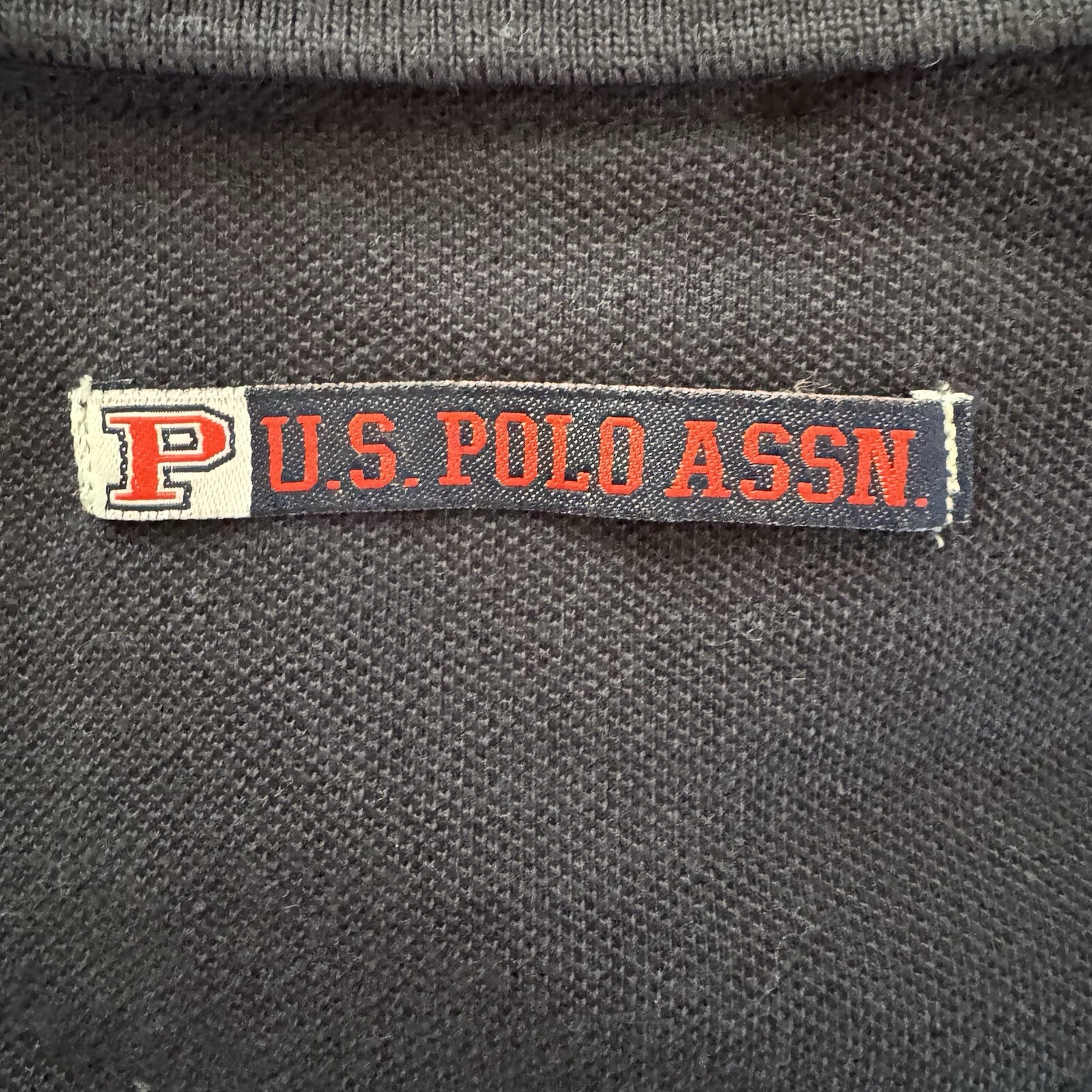 U.S. Polo Assn NWT Men’s Medium Polo Shirt Navy Blue Cotton Short Sleeve NWT