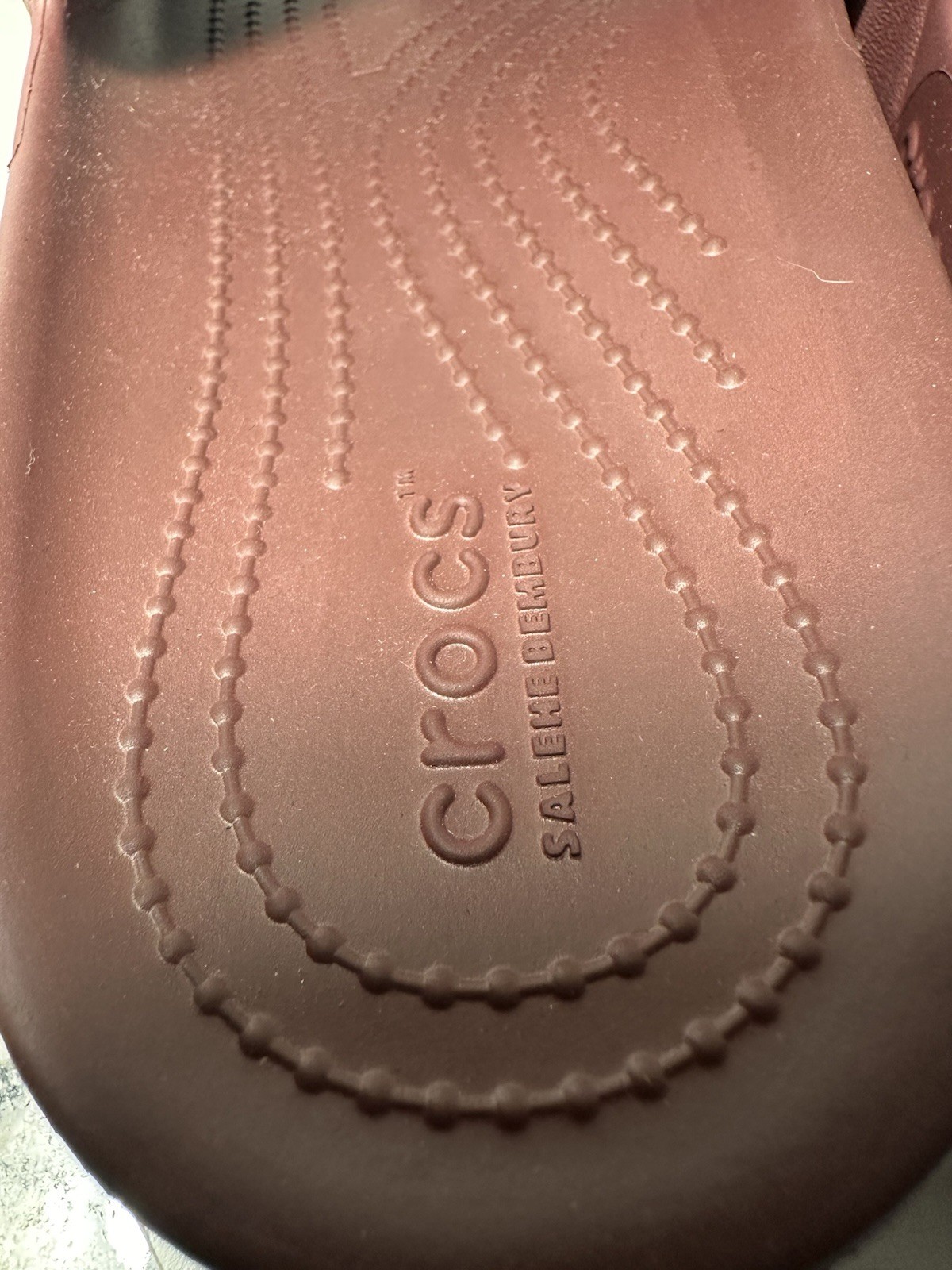 Crocs Salehe Bembury x Pollex Slide Red Mens 208685-6WO NEW 9M/11W