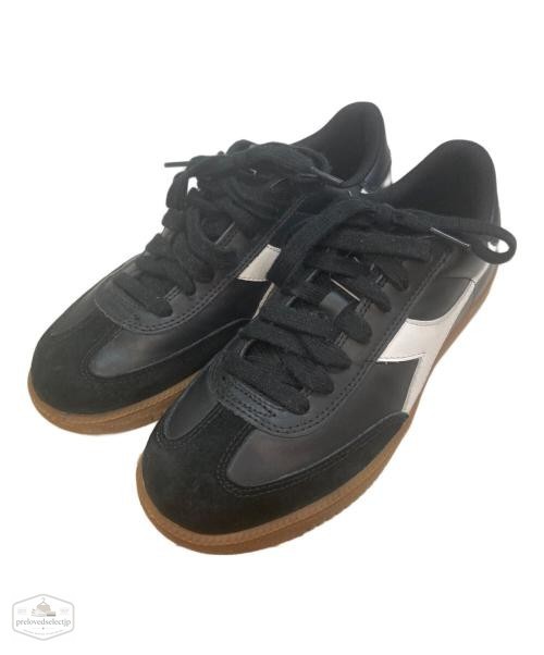 DIADORA Trainer Leather Sneakers Men’s Size 26 (26cm) Black/White
