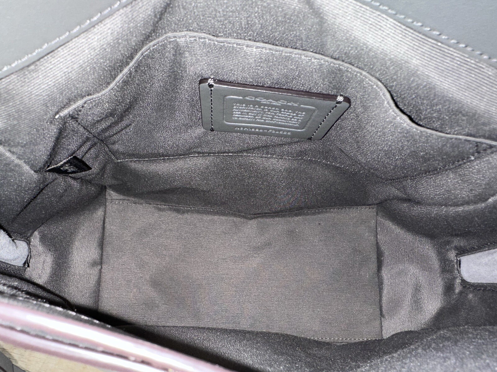 TRENDY Coach FAYE CONVERTIBLE BACKPACK 30525 Gray Leather Shoulder Bag Crossbody