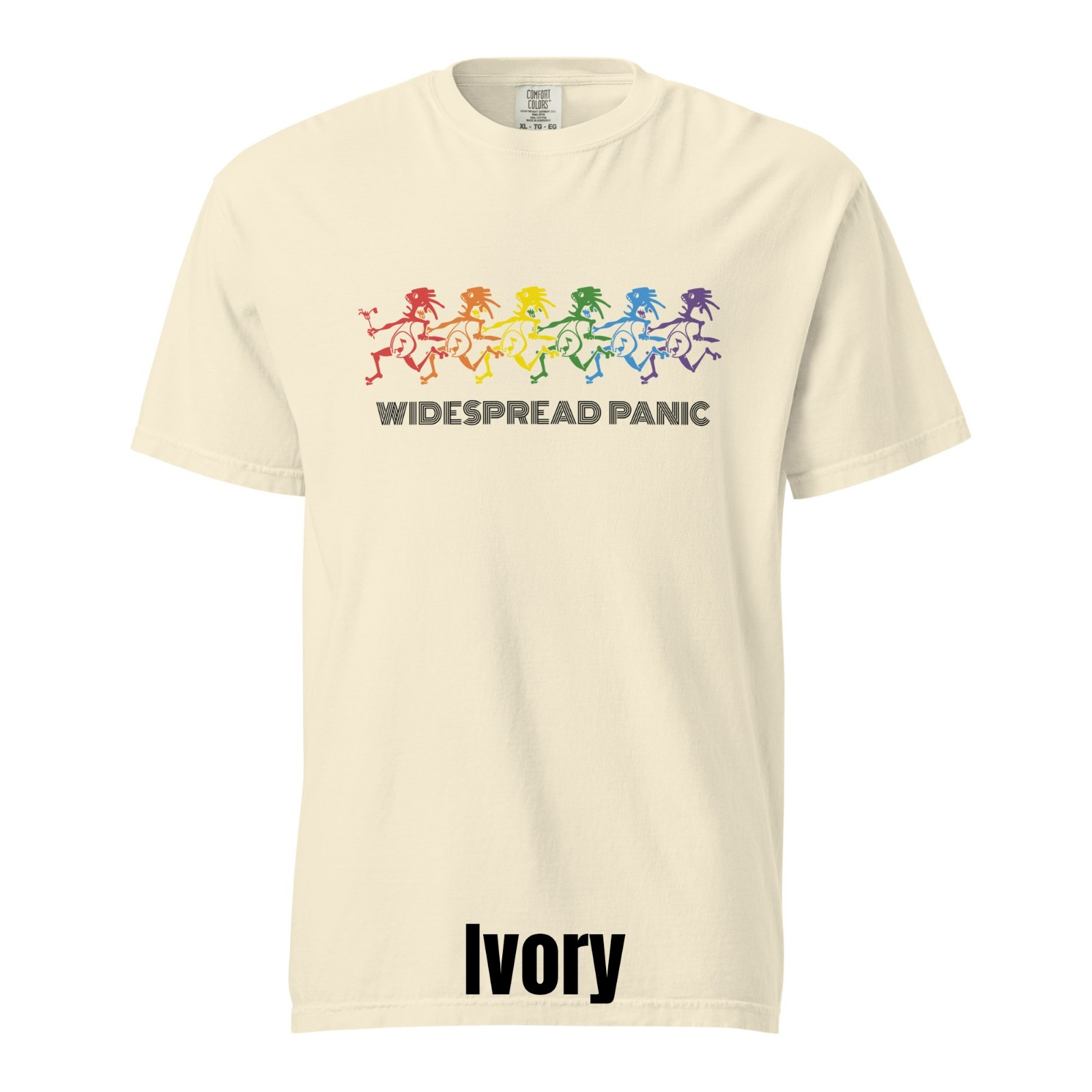 Widespread Panic Dancing Note Eaters Comfort Colors Unisex T-Shirt