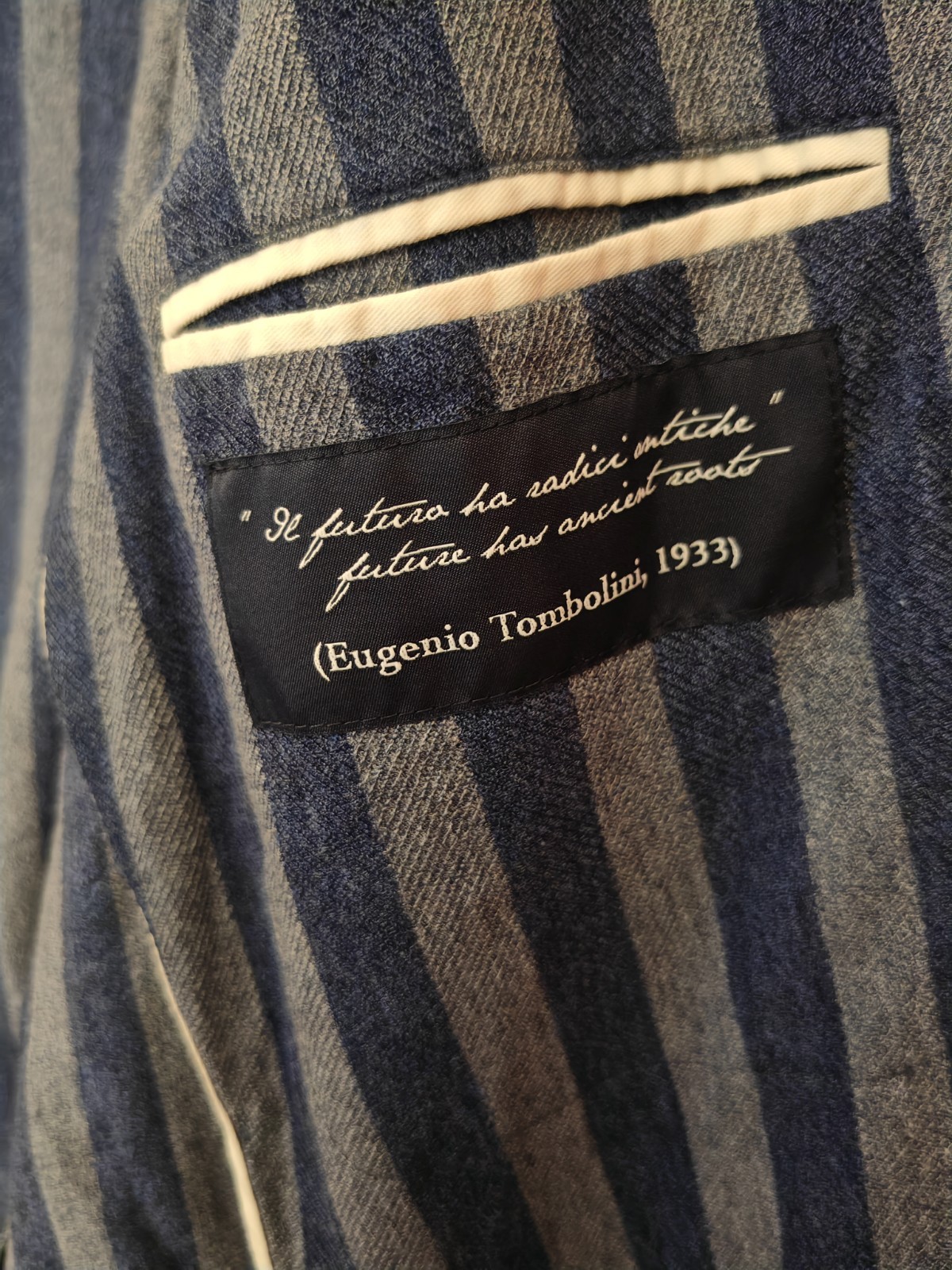 Tombolini 700€ Men’ Blazer Jacket Cotton Size EU 50 ( M ) Made in Italy