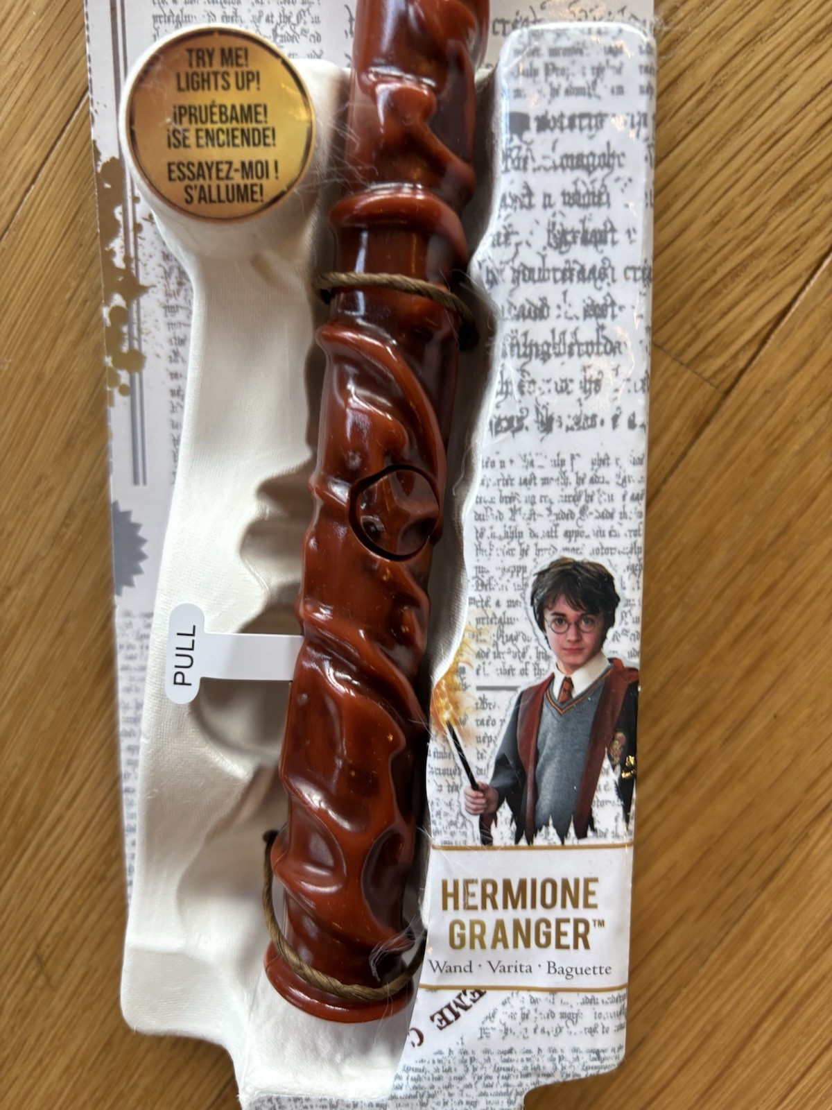 Harry Potter Hermione Granger Wand Costume Cosplay Halloween Accessory 13.5 in.