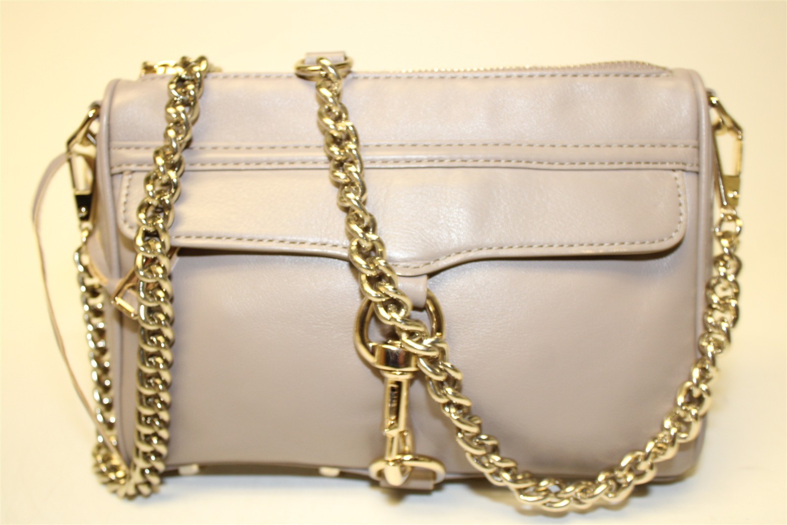 Rebecca Minkoff Mini MAC Convertible Crossbody Bag Leather Shoulder Satchel