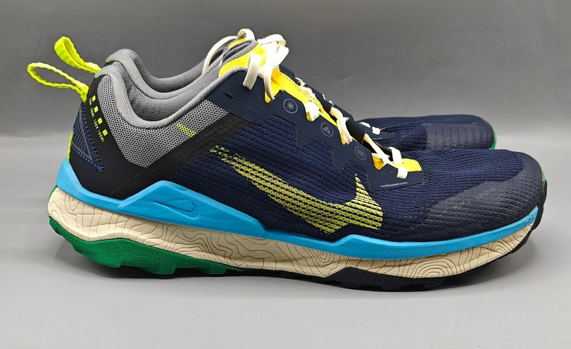 Nike Wildhorse 8 Obsidian Volt DR2686-400 Running Shoes Sneakers Men’s sz 10.5