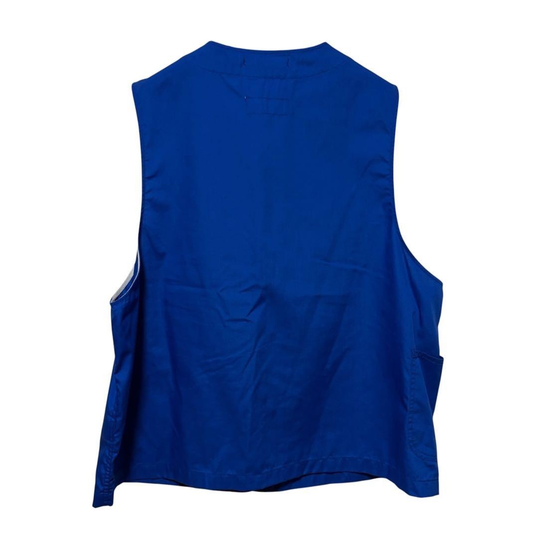 Engineered Garments Work Vest Blue XL Cotton Blend Japan Streetwear F/S