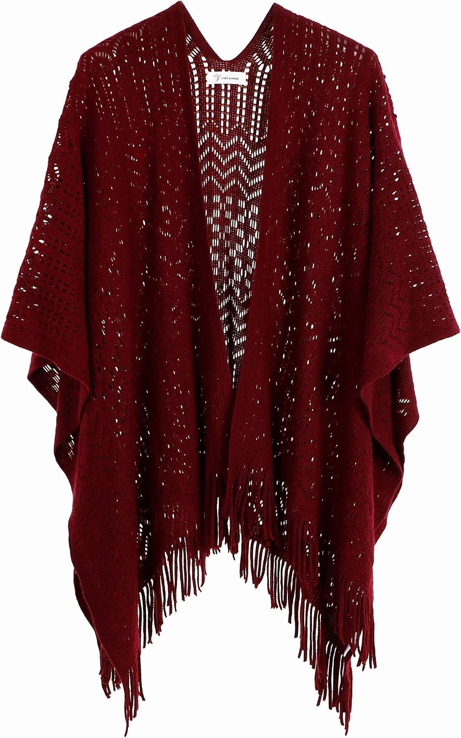Luxurious 100% Soft Acrylic Poncho Wrap for All Seasons – One Size Fits Most