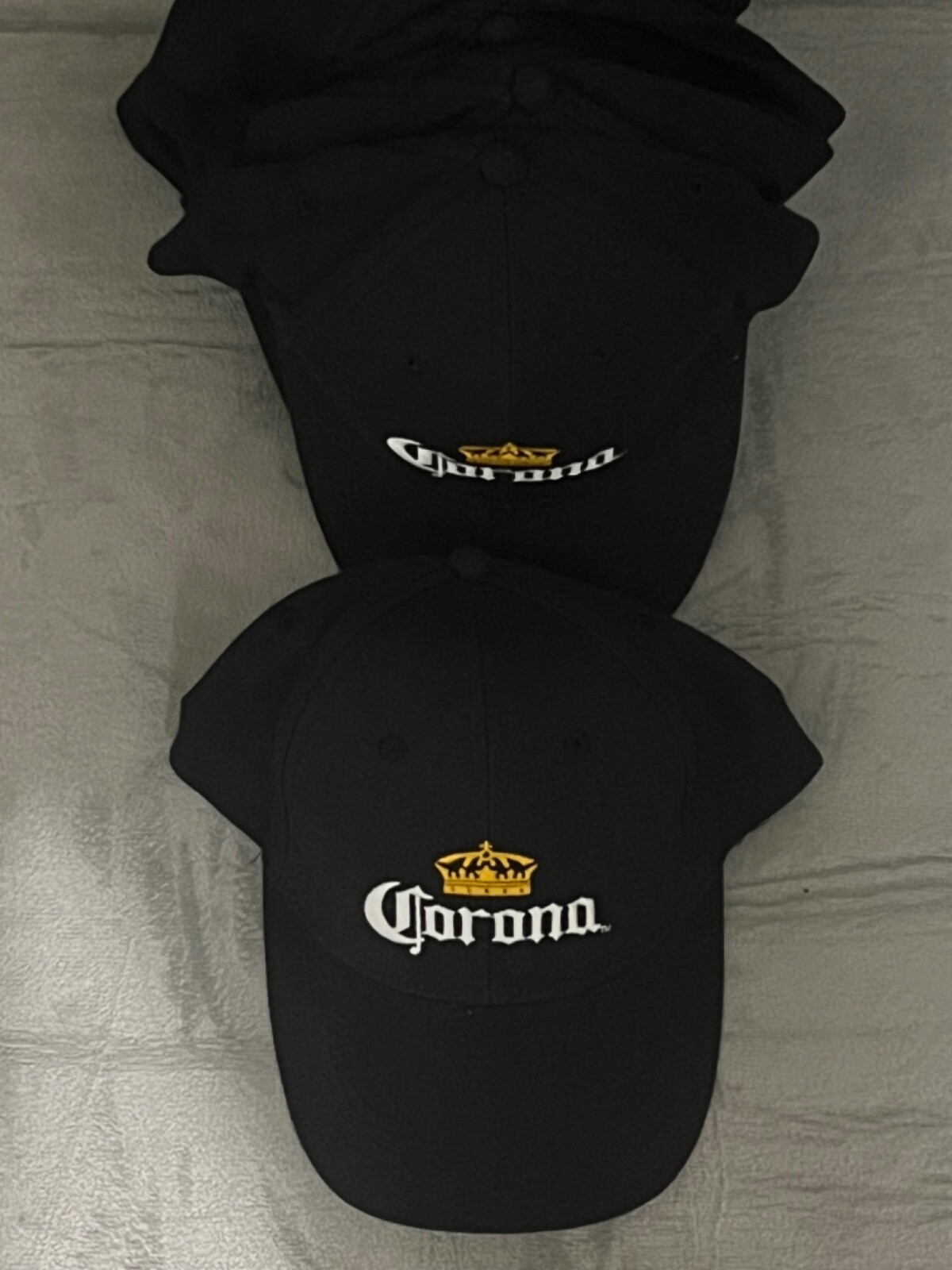 Corona Hat – Black – adjustable Strap