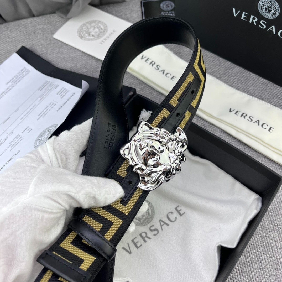 Versace belt for sale authentic Classic Belt Width:4.0cm/1.57in