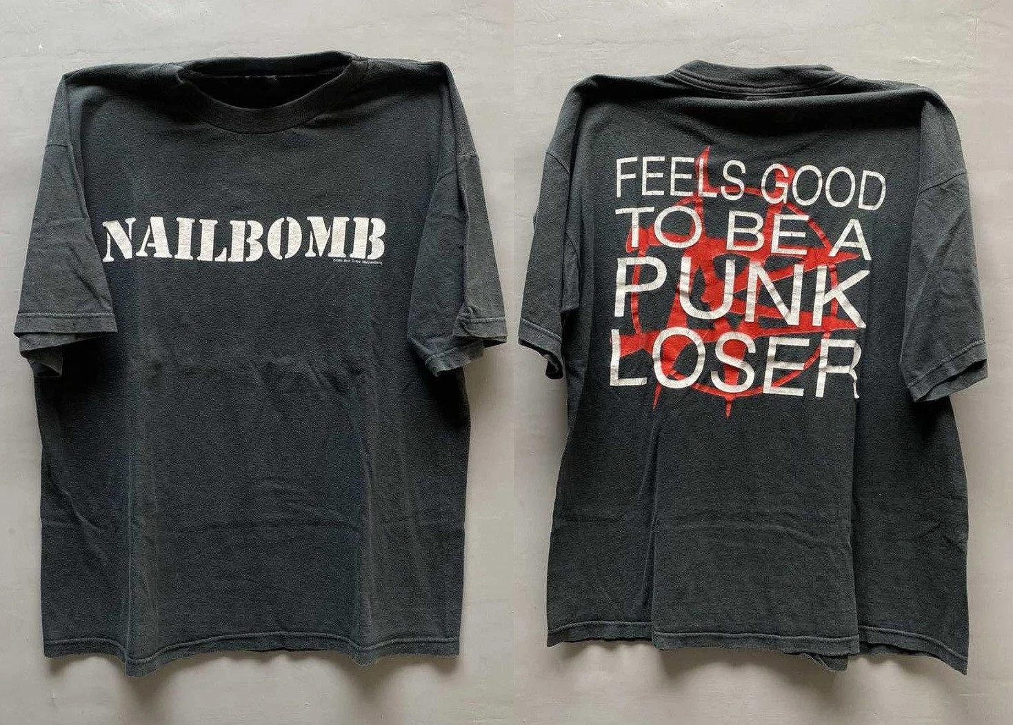Nailbomb Band Feels Good Classic Cotton 2 Sided T Shirt Size S to 5XL