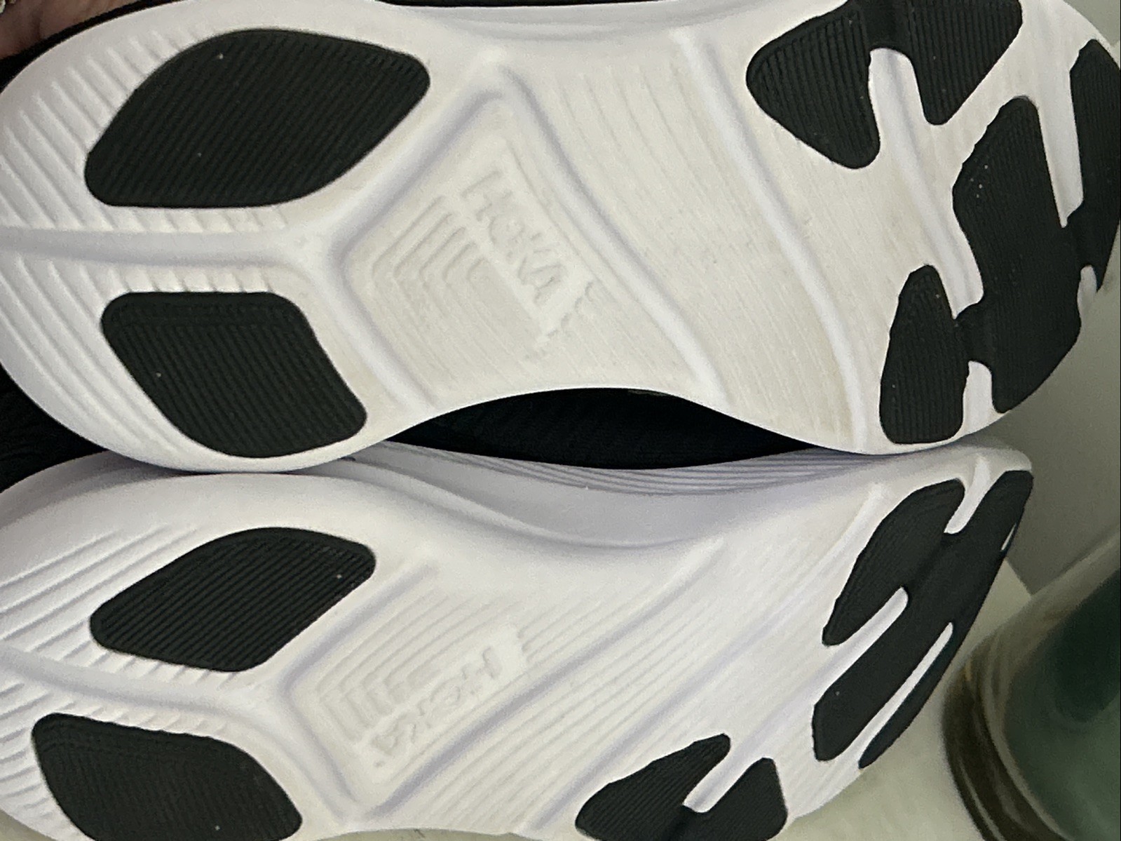 Hoka One One HOKA Solimar Black White Women’s Size 9.5 D WIDE NIB