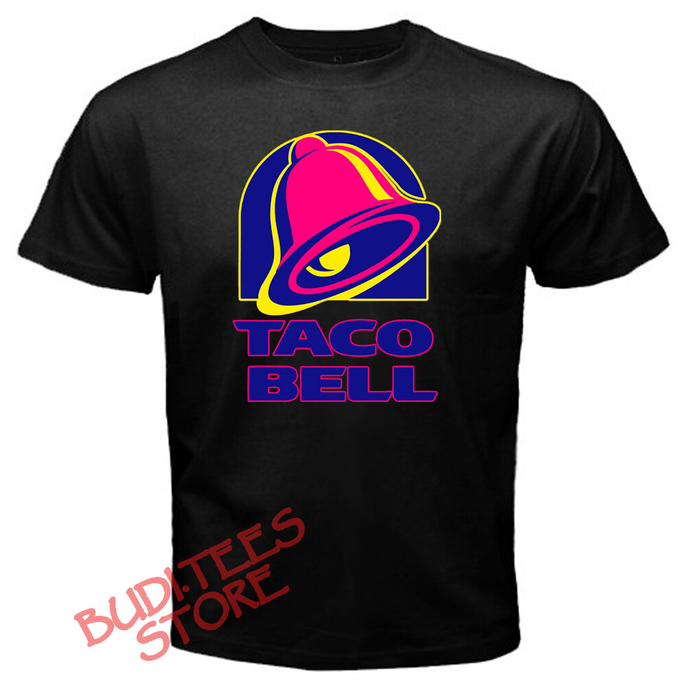 Taco Bell Men’s Black T-Shirt Size S-5XL