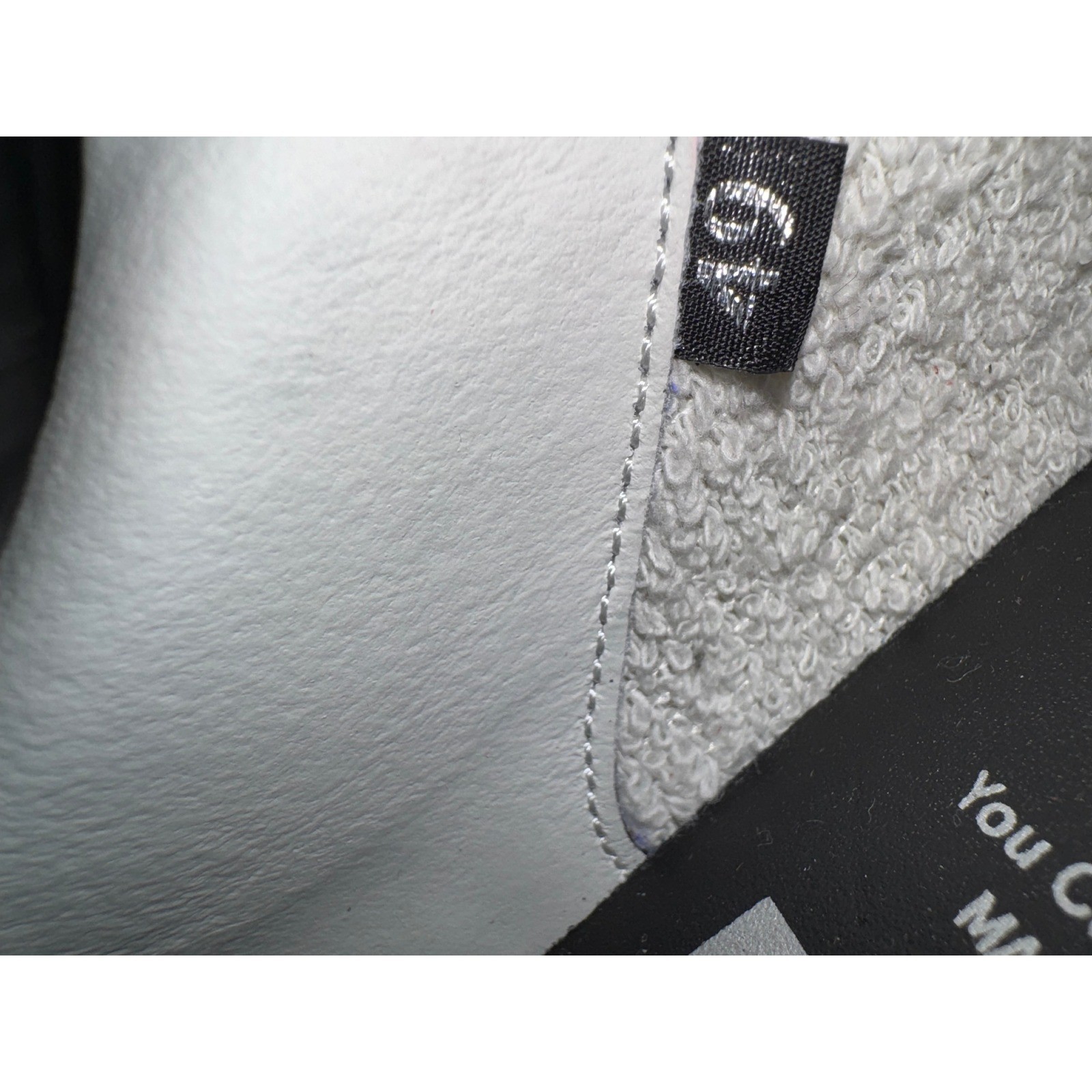 P448 Bali White Black Rosso Red Leather Suede Mens 15/15.5 (49) NIB