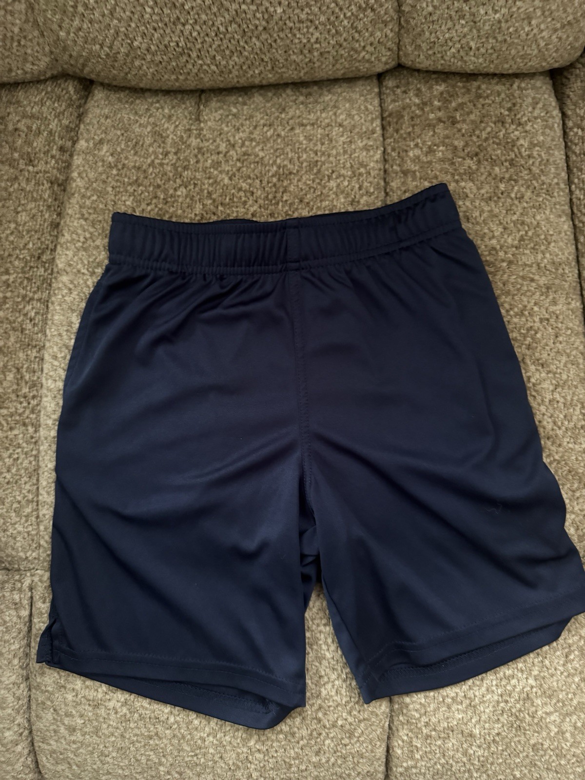 Athletic Works Boys Activewear Athletic Shorts Lot of 2 Blue/Navy Abstract M (8)