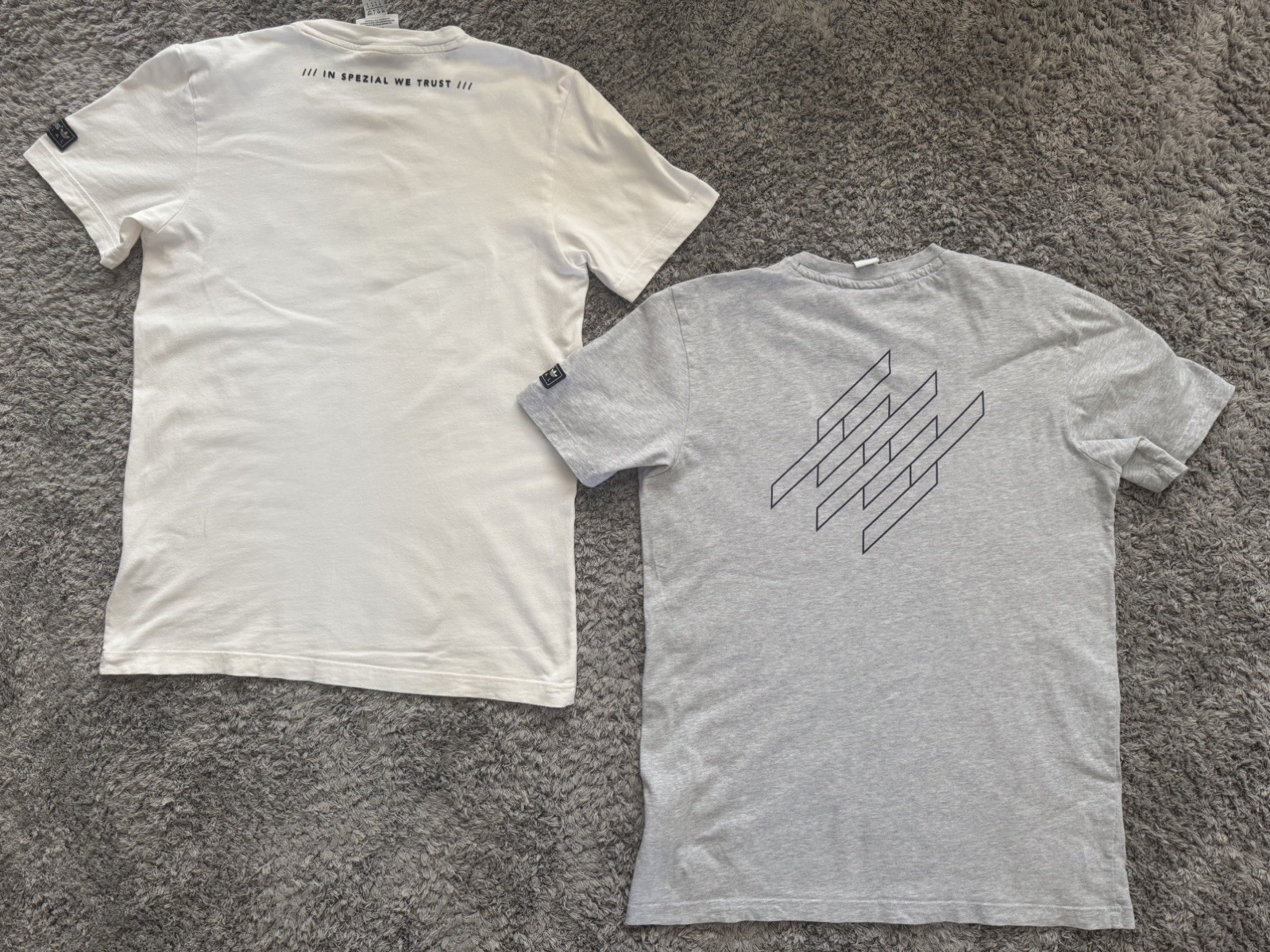 LOT OF 2 t-shirts Adidas SPZL MOD TREFOIL 2017 S and NEW ORDER M SPEZIAL