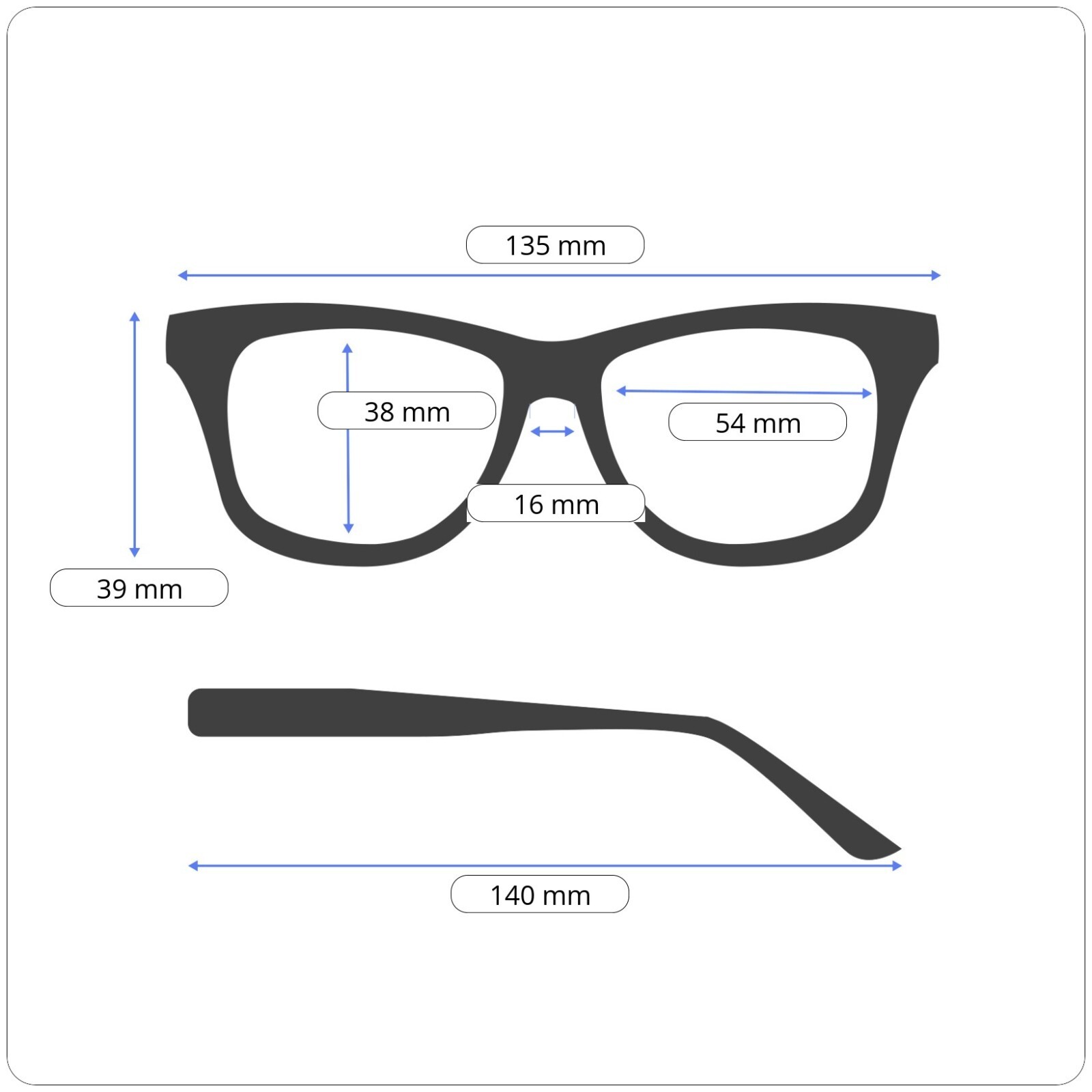 MYKITA Ben 137 Warm Grey Mens Rectangle Full Rim Eyeglasses 54-16-140 B:38